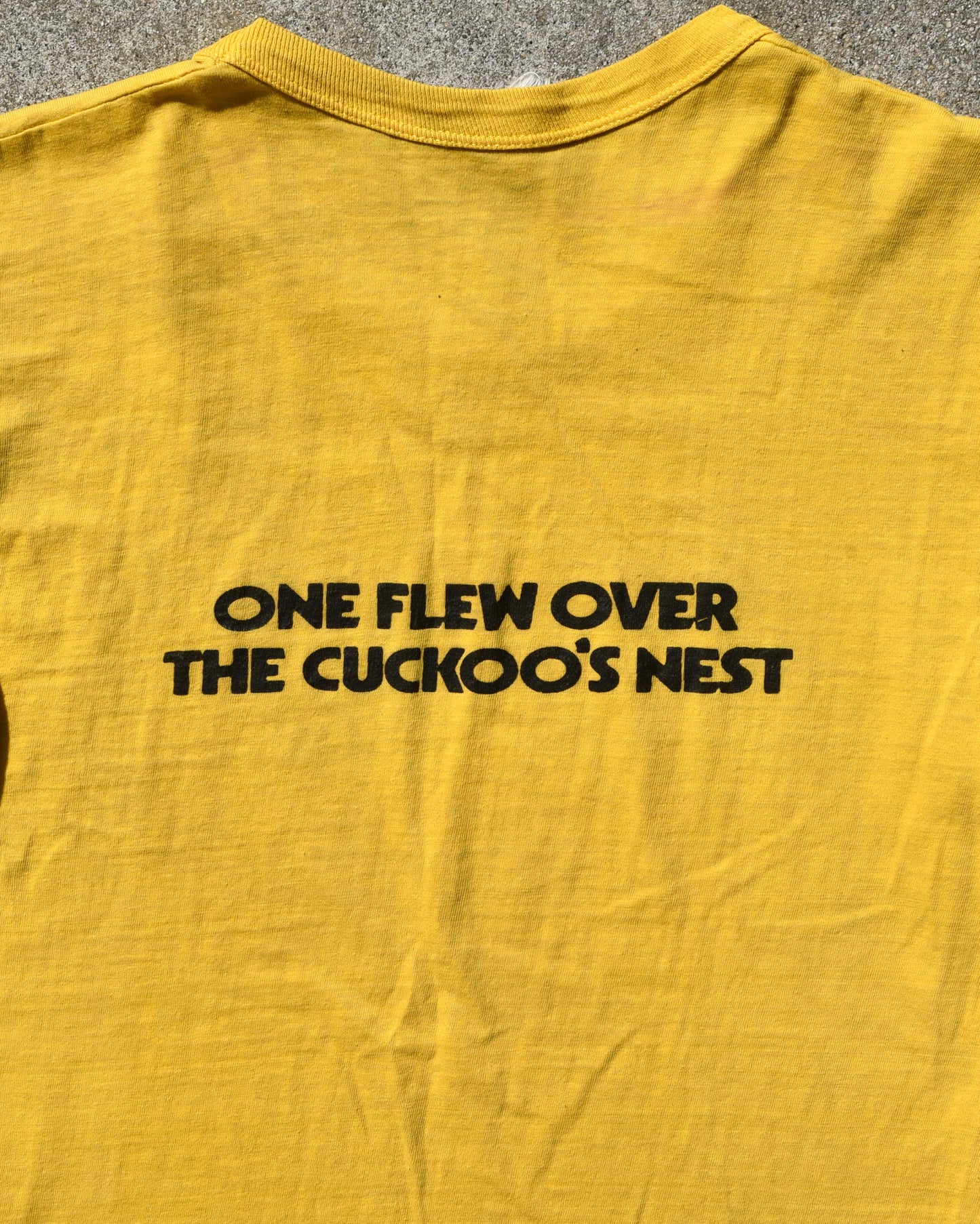 1970s One Flew Over The Cuckoos Nest Rare Movie Promo Tshirt