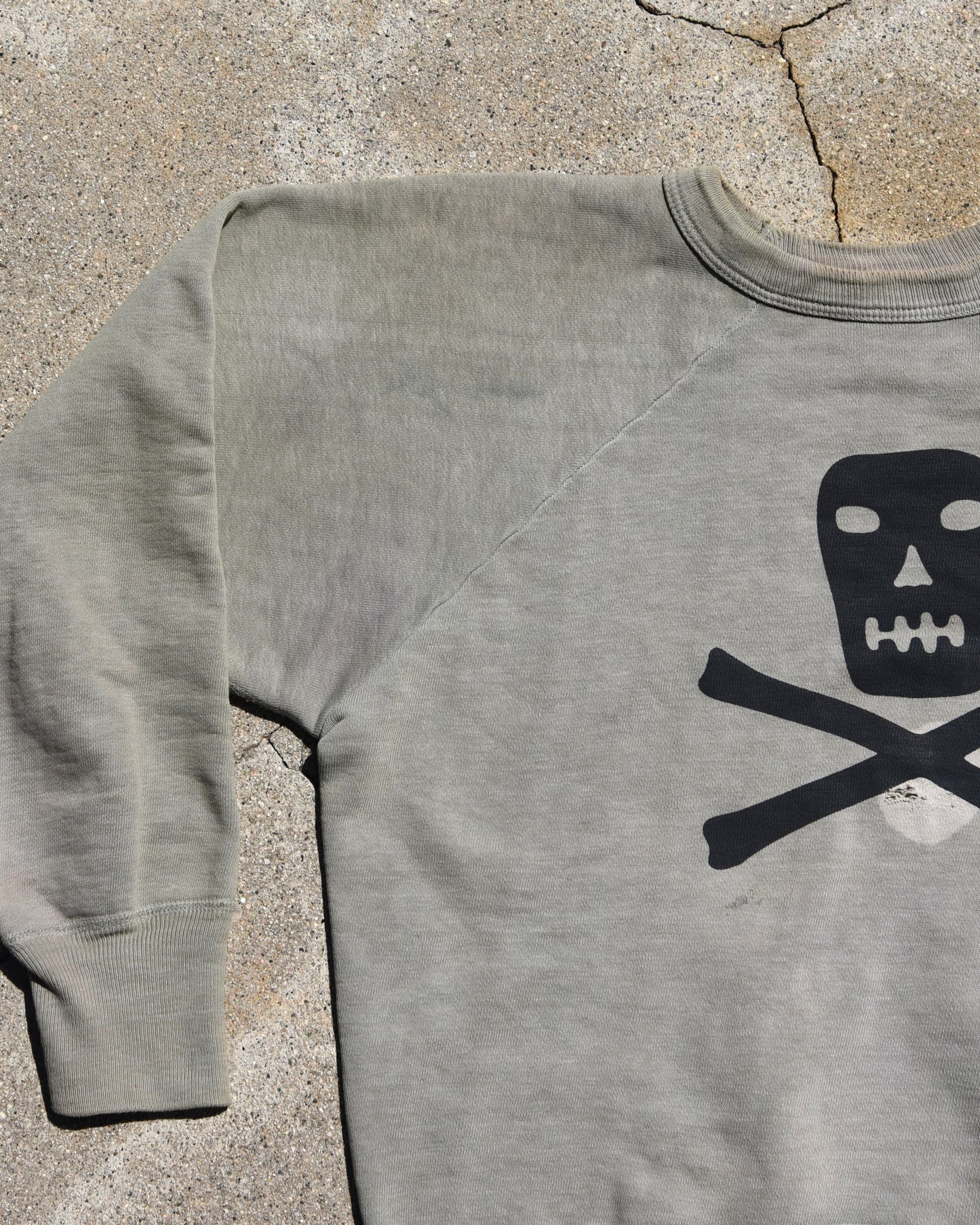1960s Skull and Bones Sweatshirt