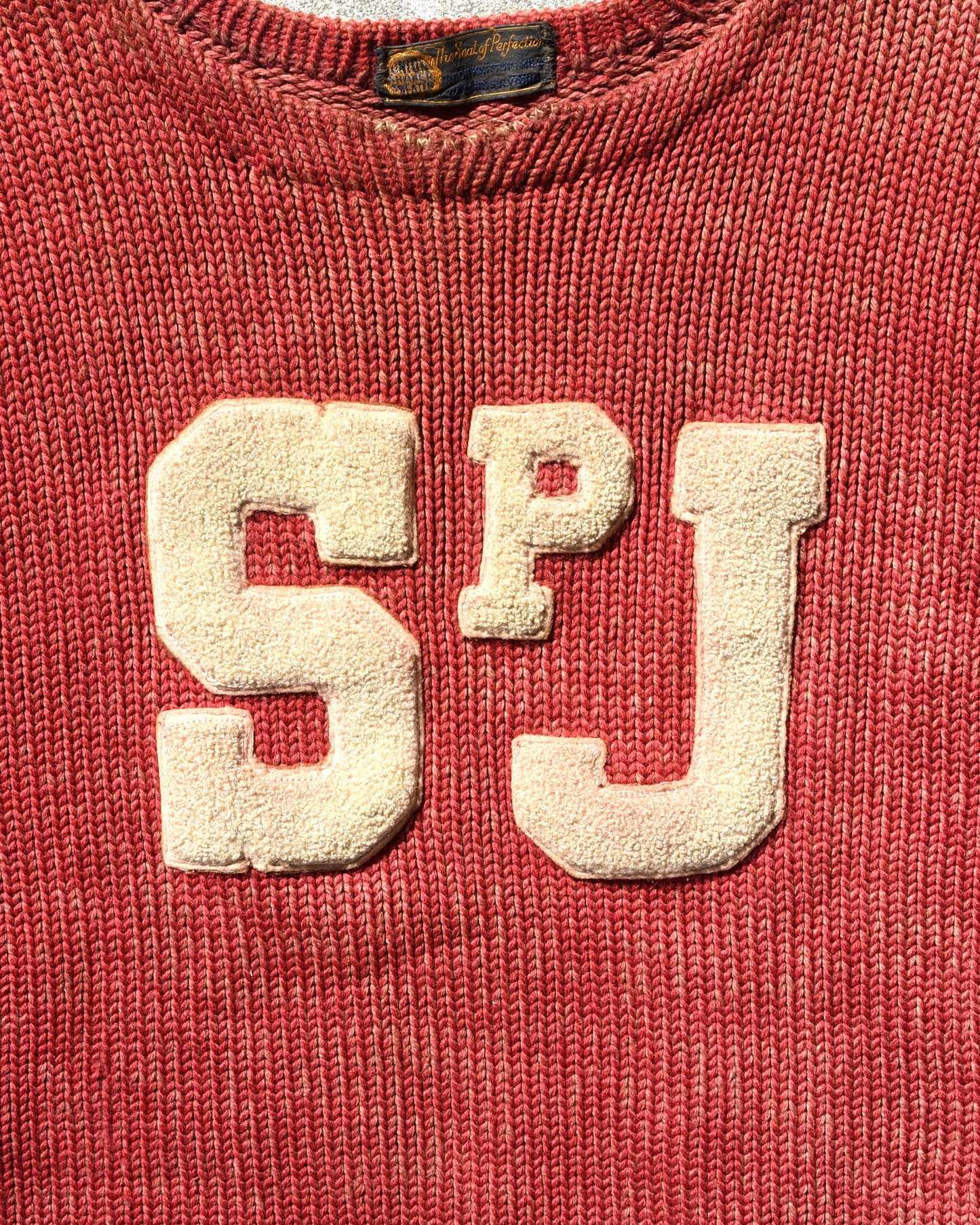 1930s Woven Knit SPJ Sweatshirt USA Union