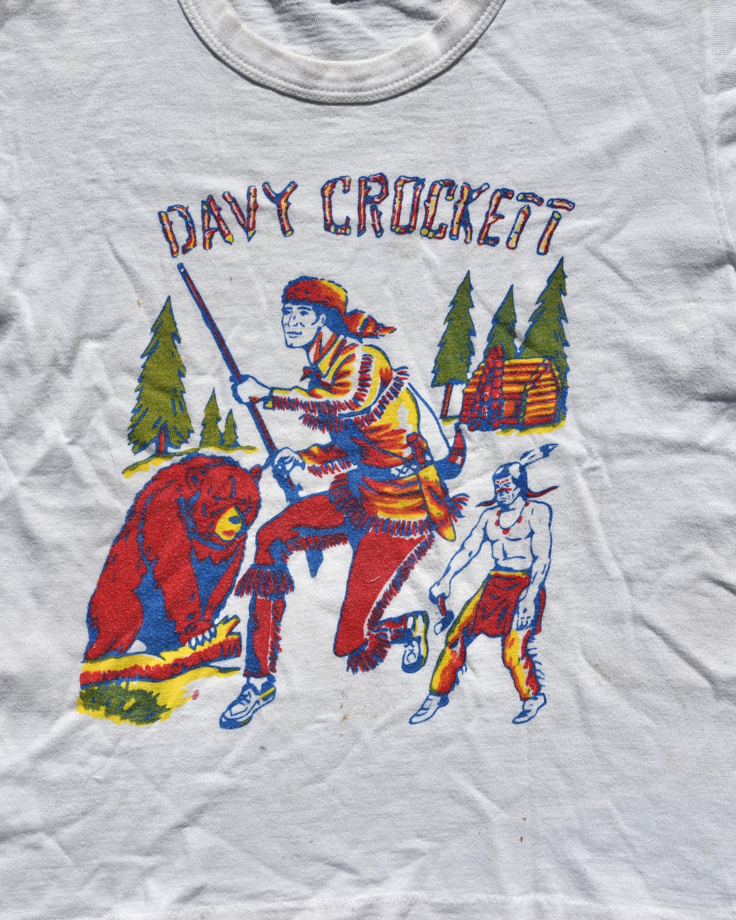 1950s Davy Crockett Tshirt