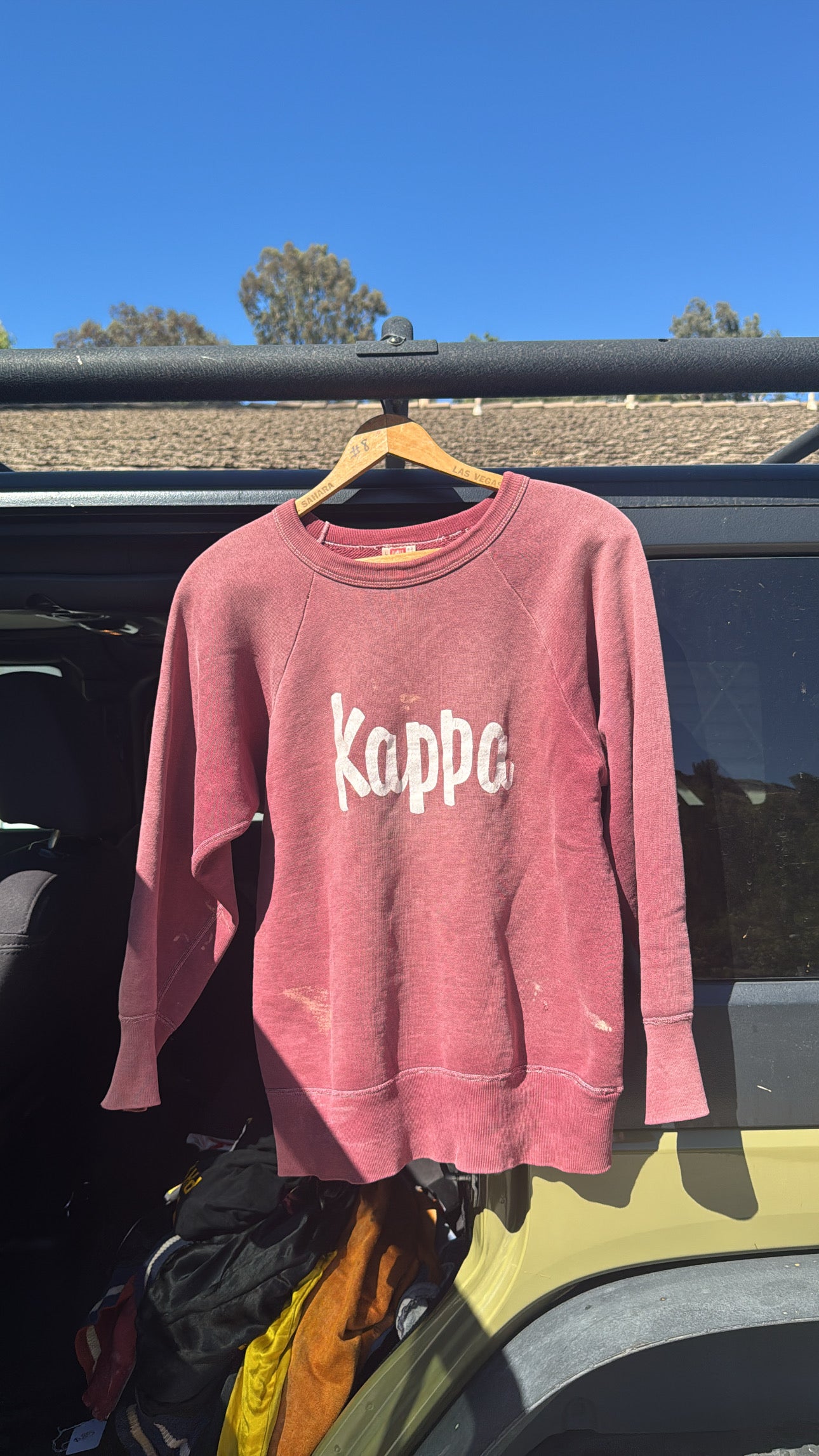 1950s Hanes Windshield Kappa Fraternity Sweatshirt True Vintage