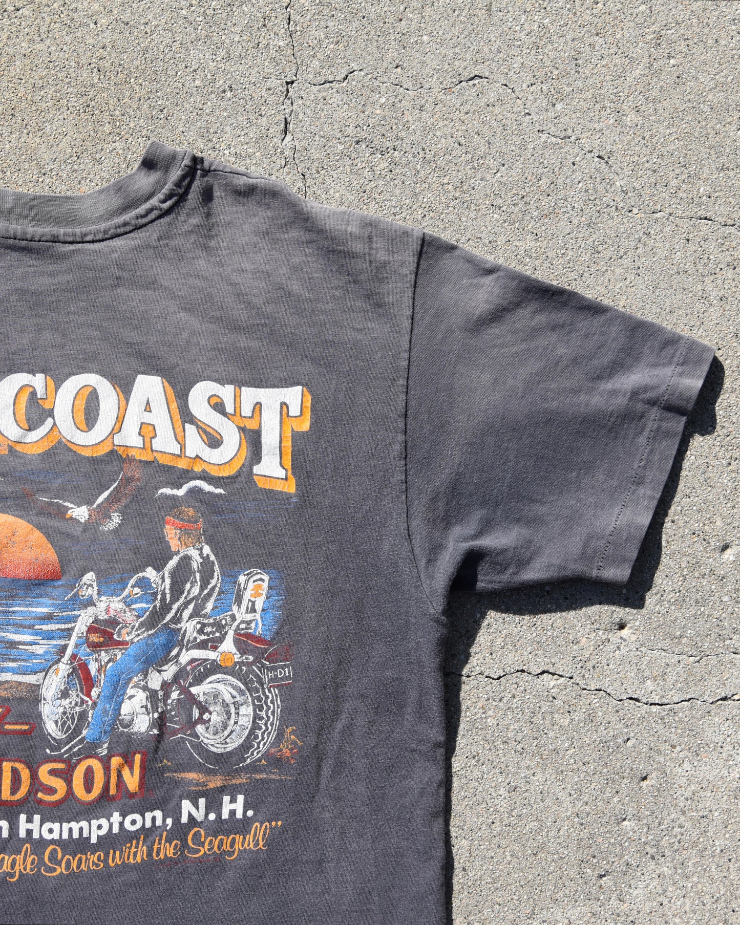 1980s Harley Seacoast Sun Faded Tshirt