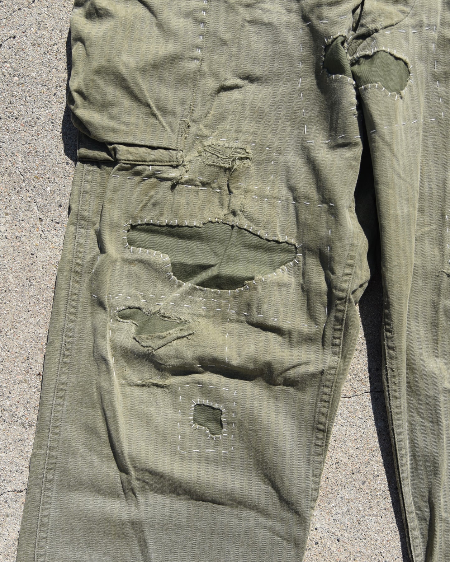 1940s 13 Star HBT Army Pants