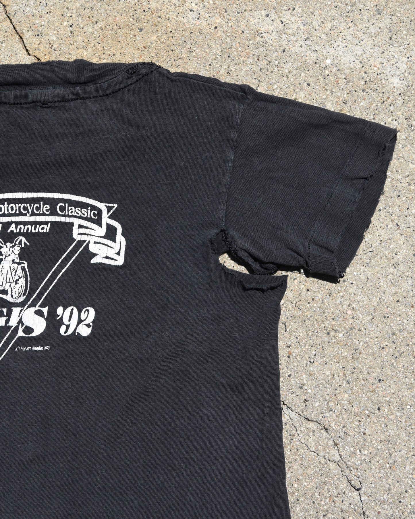1992 My Daddy Rides a Harley Tshirt