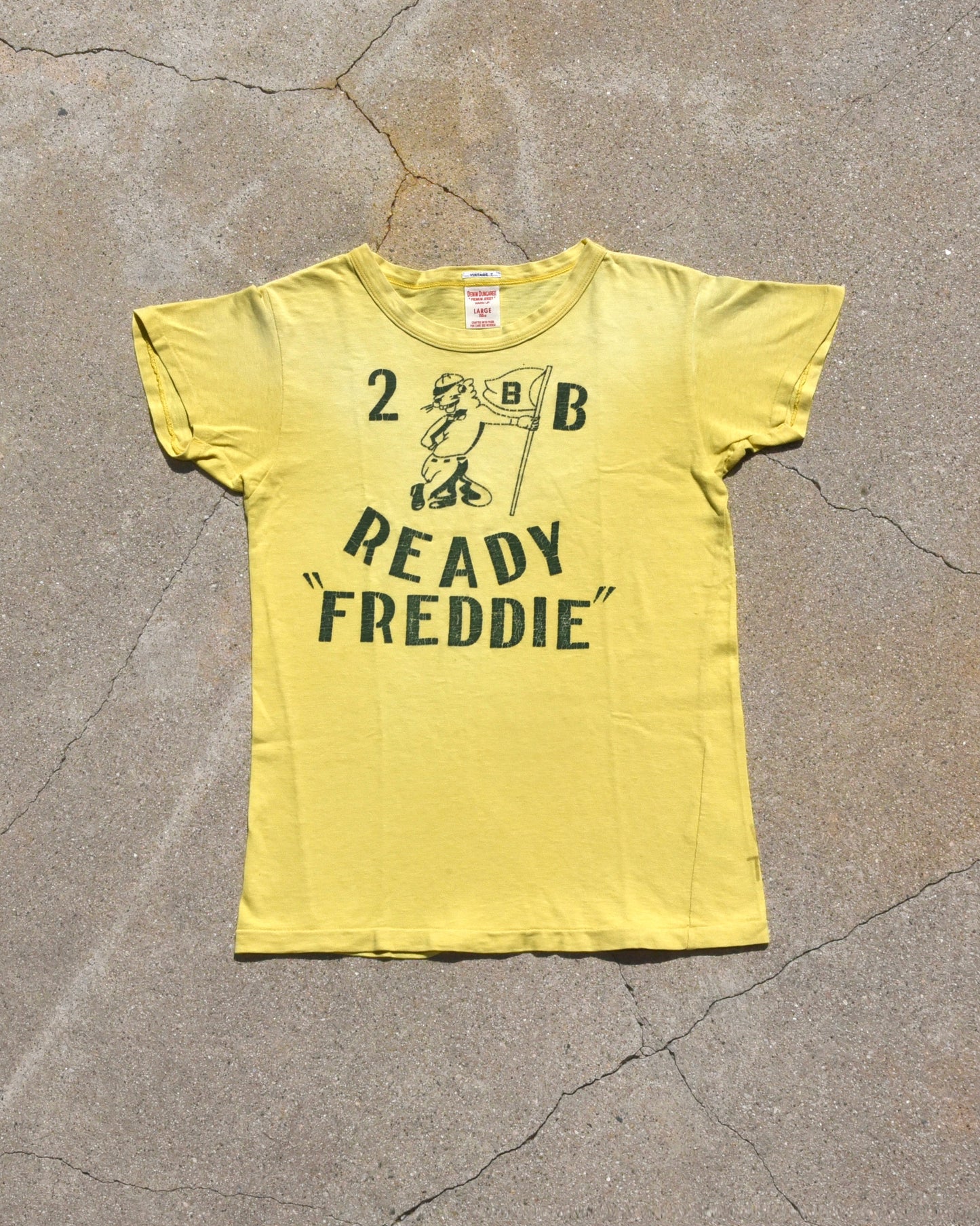 Denim Dungaree Ready “Freddie” Tshirt