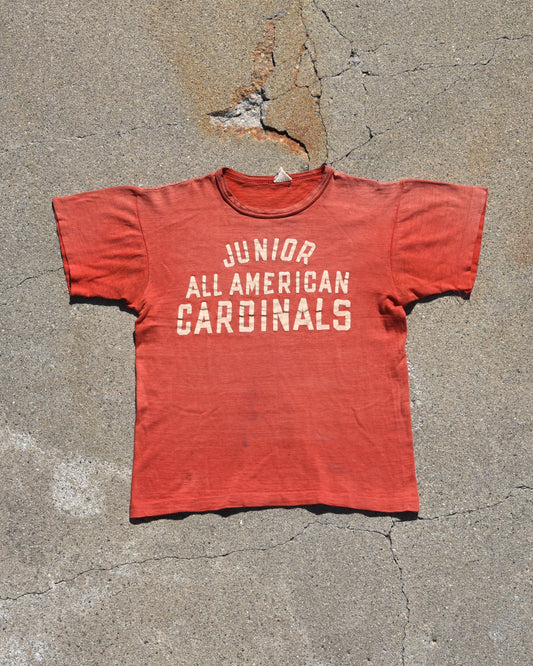 1950s Sun Faded Junior All American Cardinals Tshirt