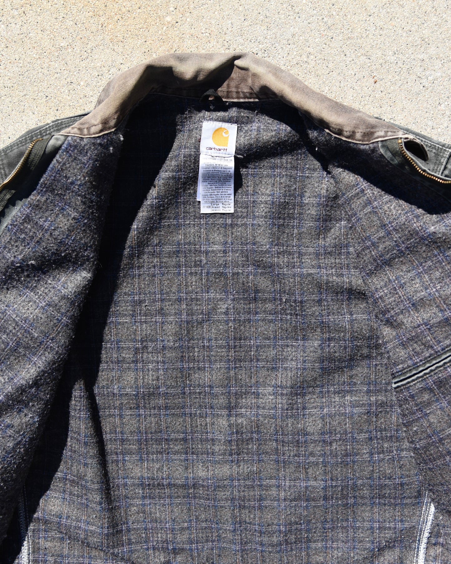 Carhartt J97 MOS Detroit Jacket  Moss Green - Large