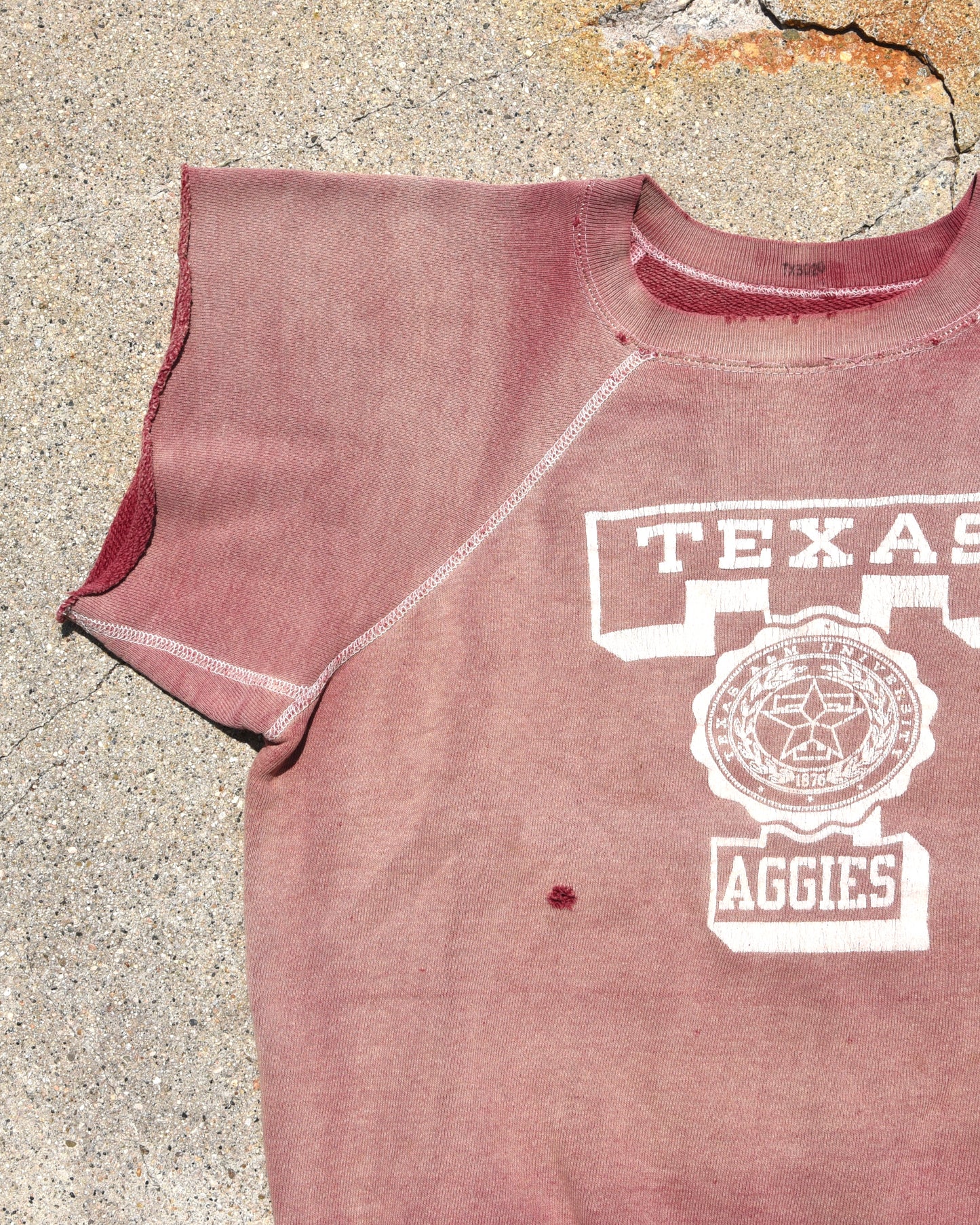1960s Sun Faded Texas Aggies Sweatshirt
