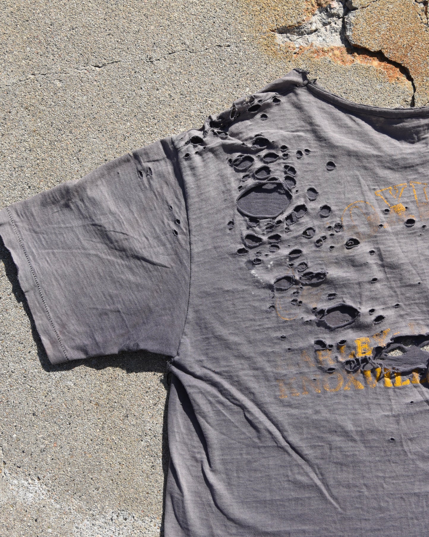 1980s Thrashed Harley Davidson Tshirt