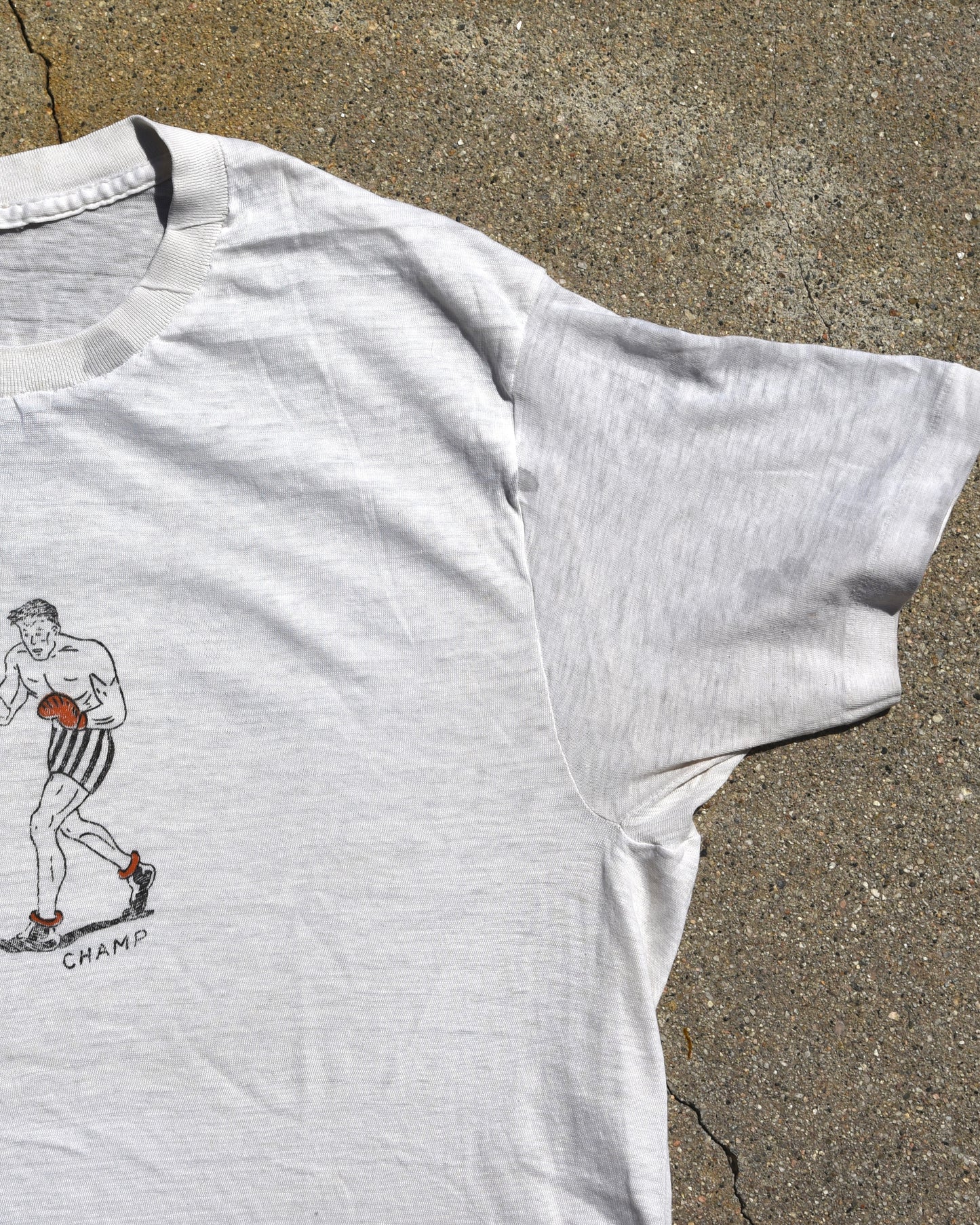 1960s Champ Stencil Tshirt