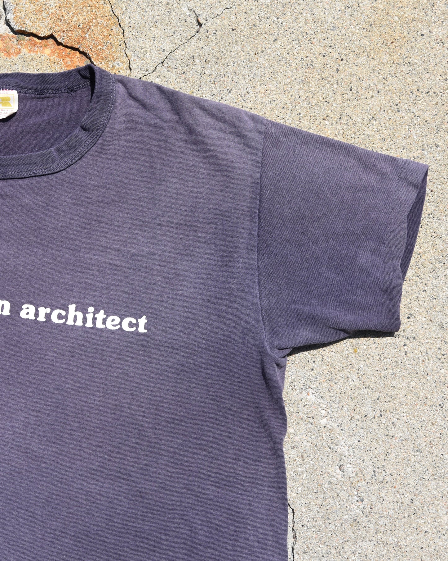 1970s Sun Faded Do It With An Architect Tshirt