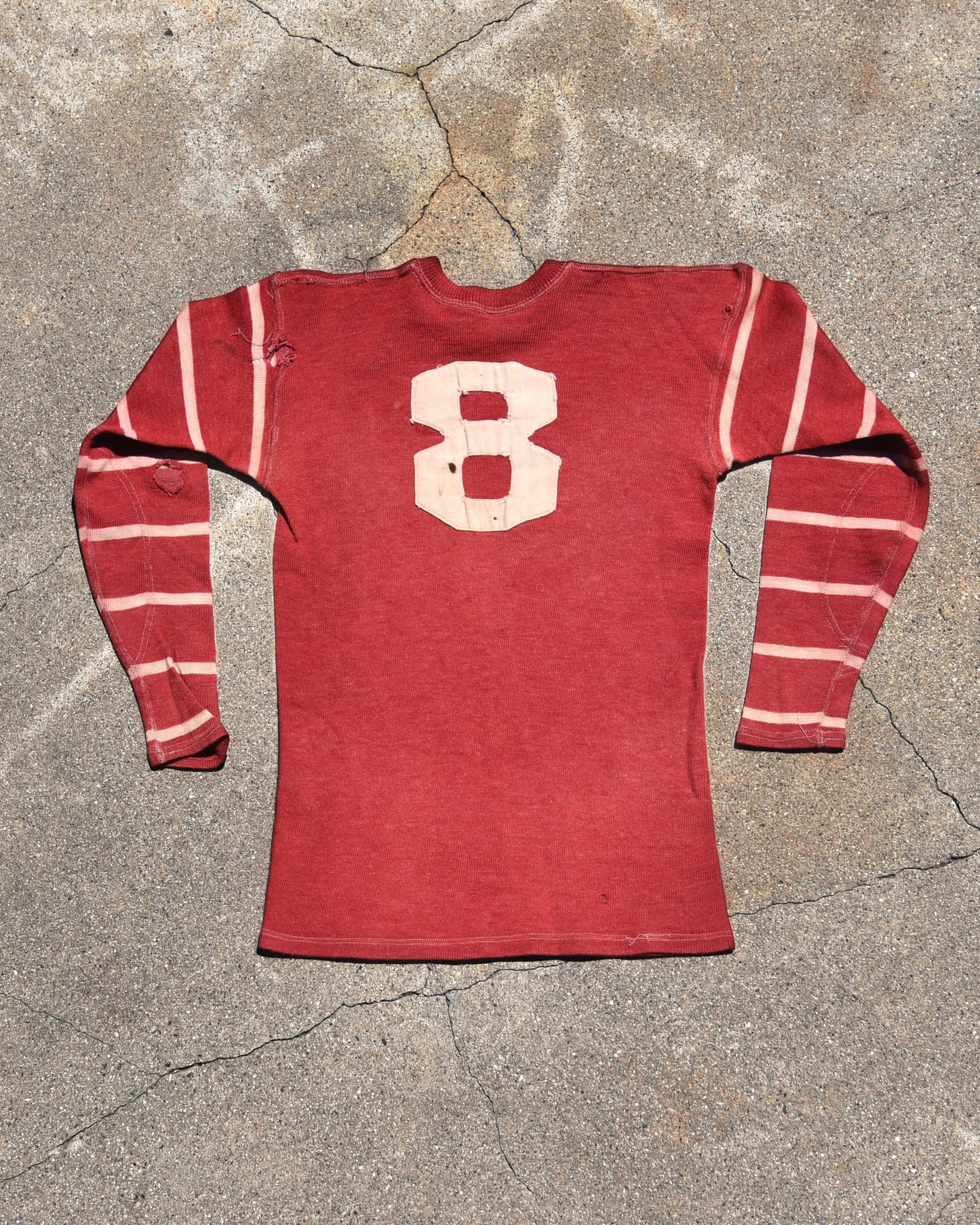 1940s Striped Football Jersey
