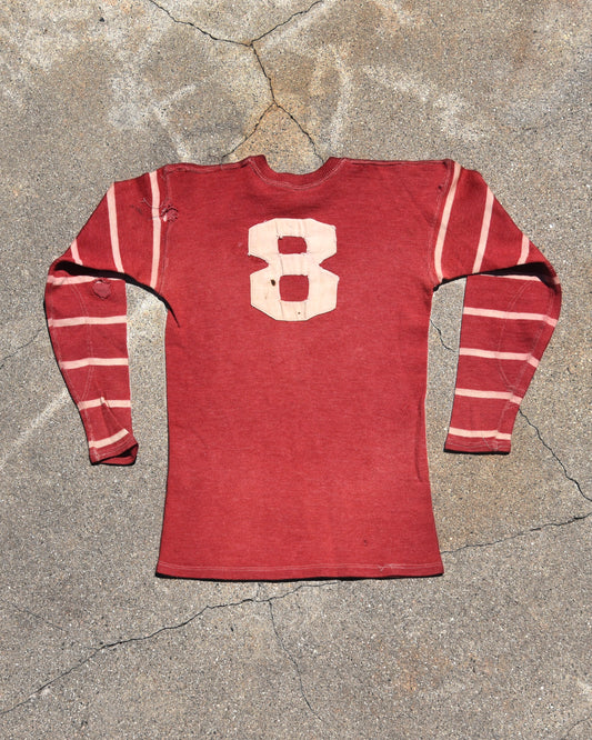 1940s Striped Football Jersey