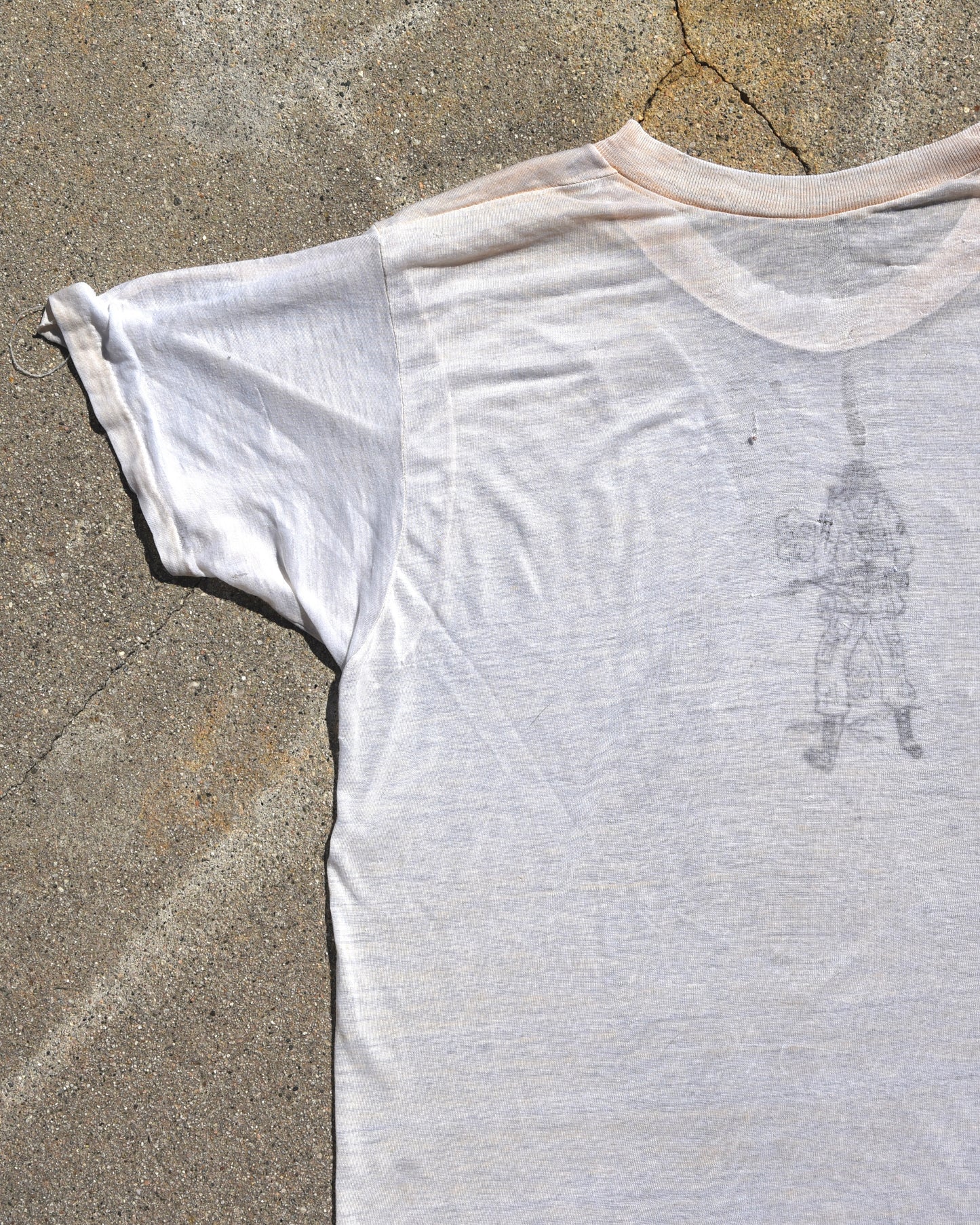1960s Army Soldier Stenciled Tshirt