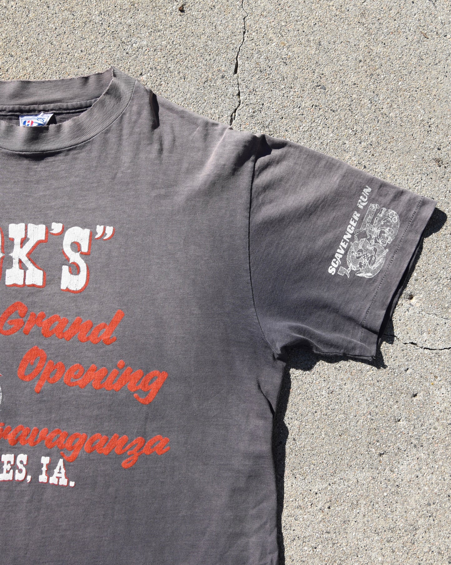 1980s Harley Davidson Tshirt - Sun Faded