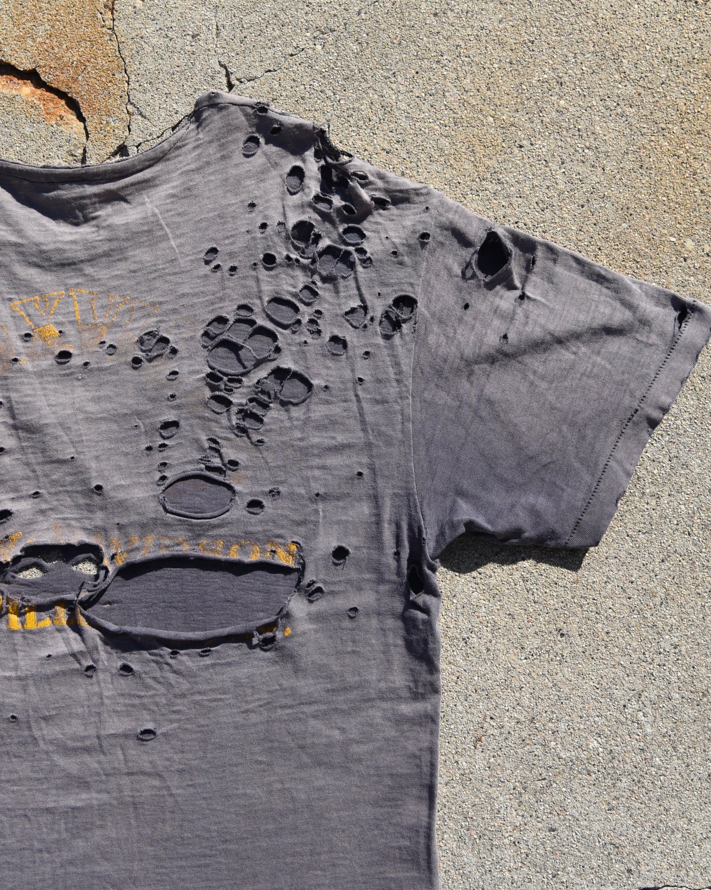 1980s Thrashed Harley Davidson Tshirt