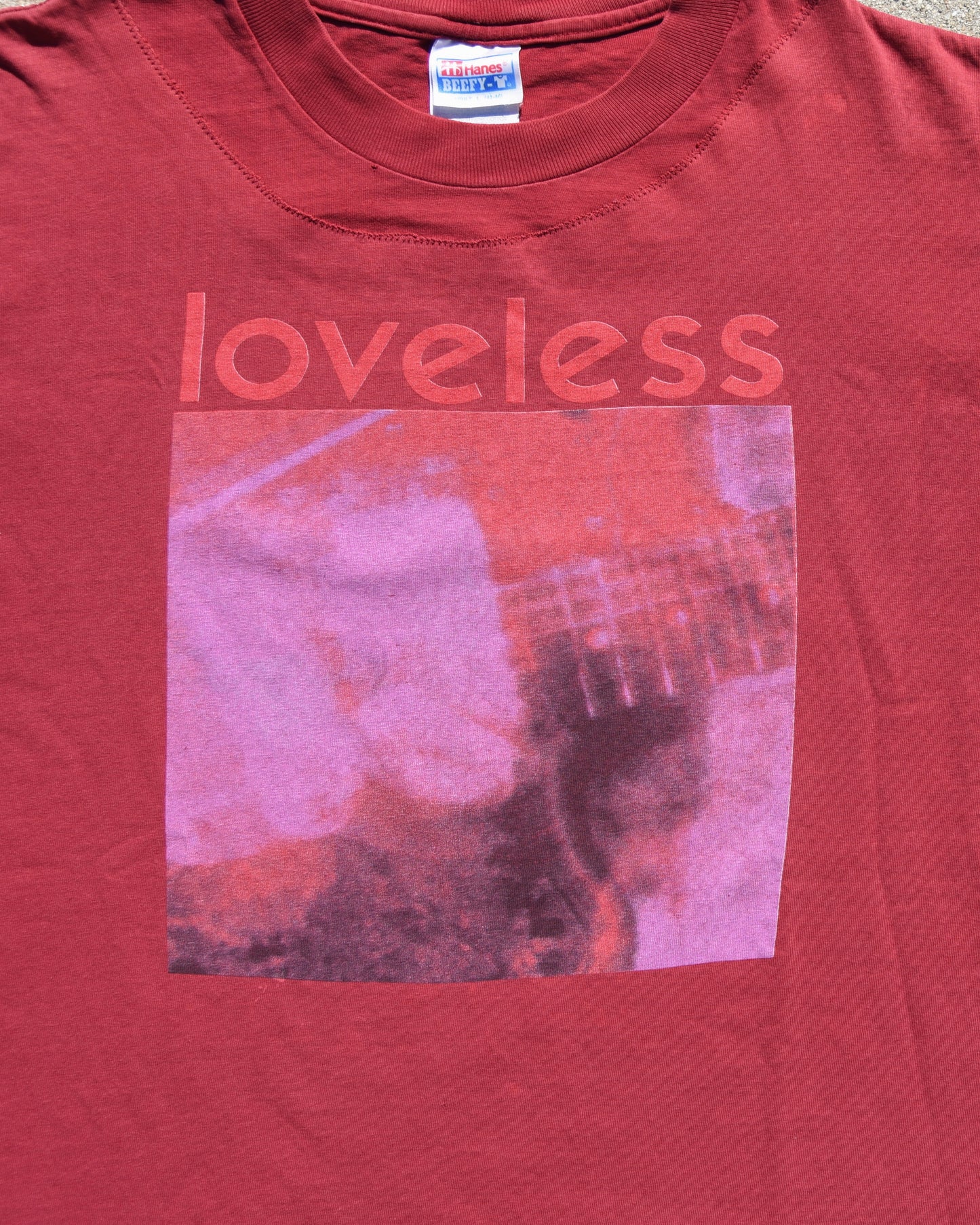 1991 My Bloody Valentine Loveless Tshirt - Repaired