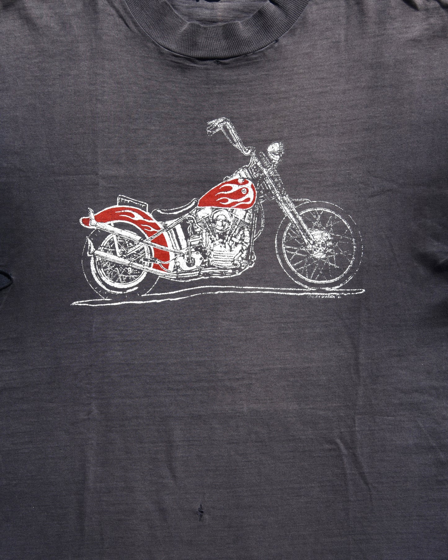 1980s Sun Faded Harley Davidson Tshirt