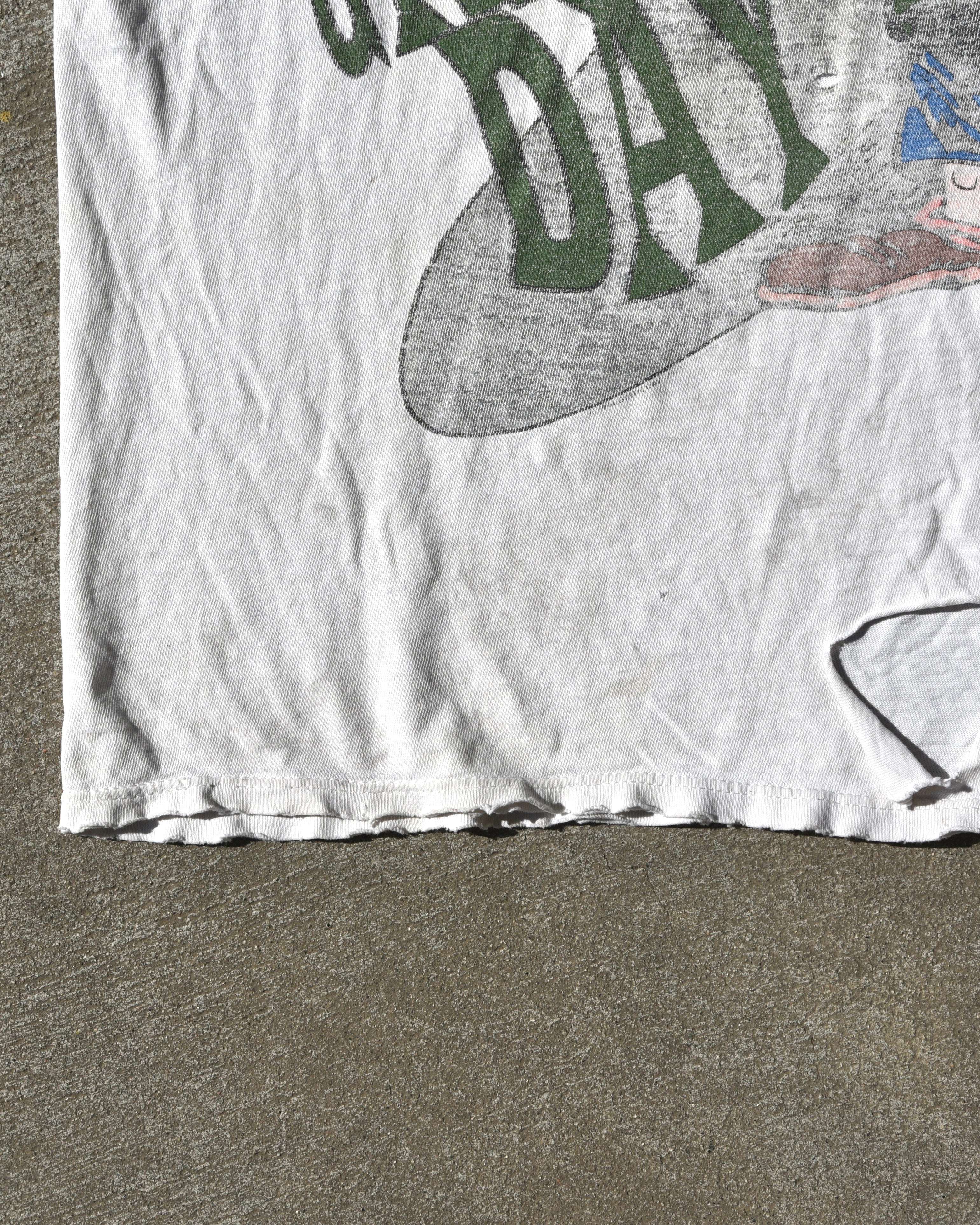 1994 Green Day 'Eat Your Parents' Promo Tshirt Thrashed – thrashed