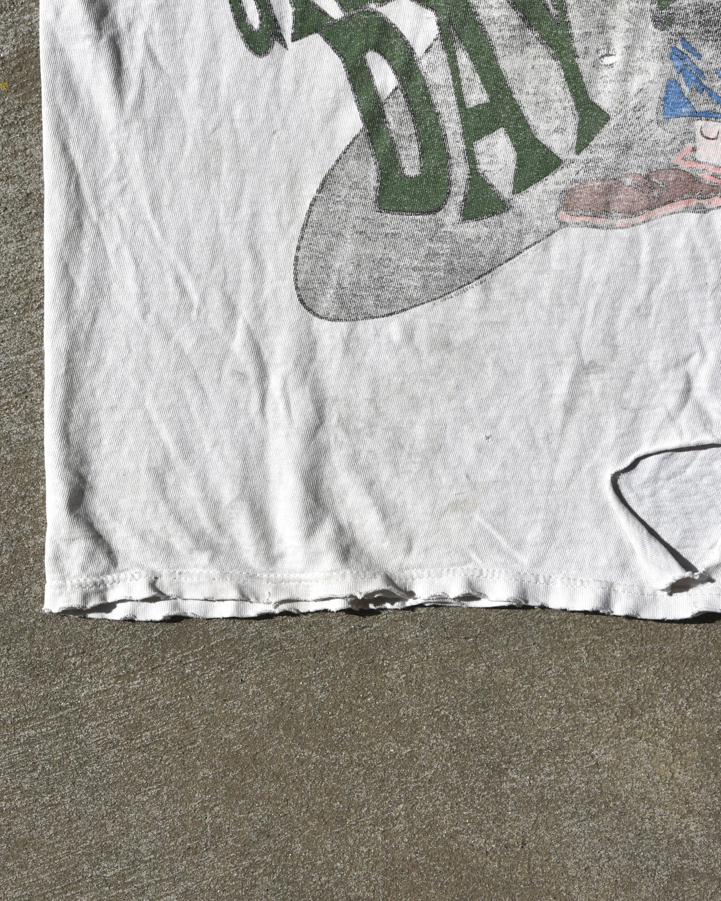 1994 Green Day 'Eat Your Parents' Promo Tshirt Thrashed