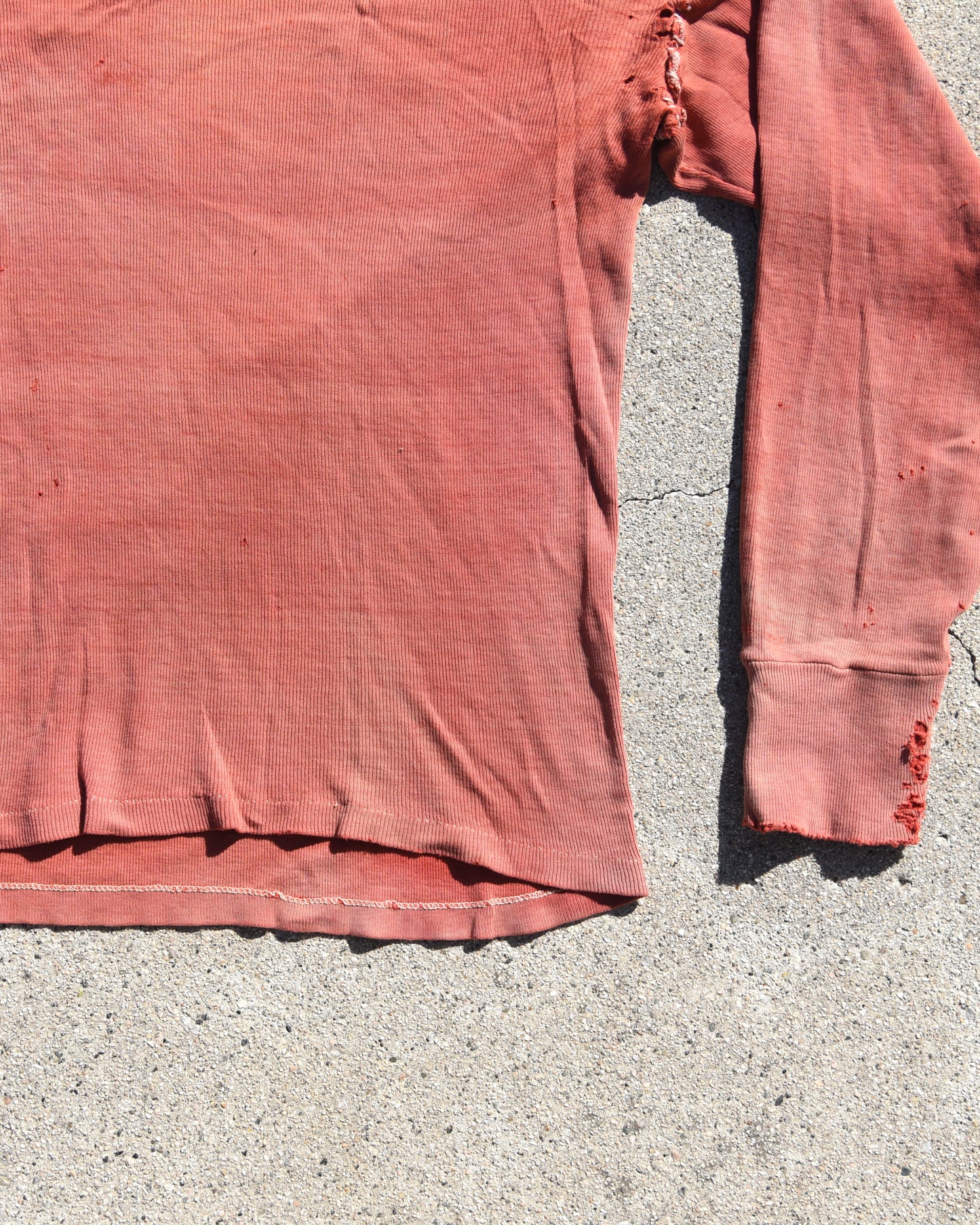 1950s Thrashed and Faded Long Sleeve Tshirt