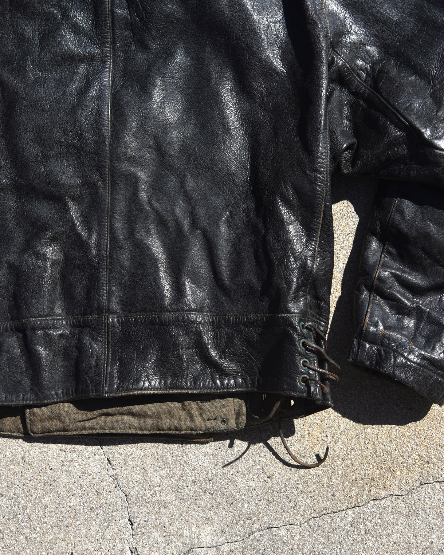 1950s Oljon Malung Swedish Motorcycle Dispatch Jacket