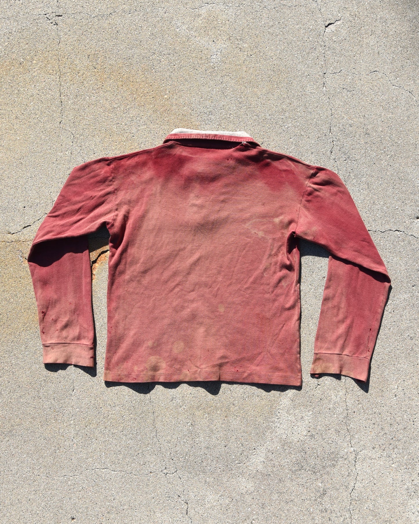 1940s Campus Long Sleeve Collared Shirt