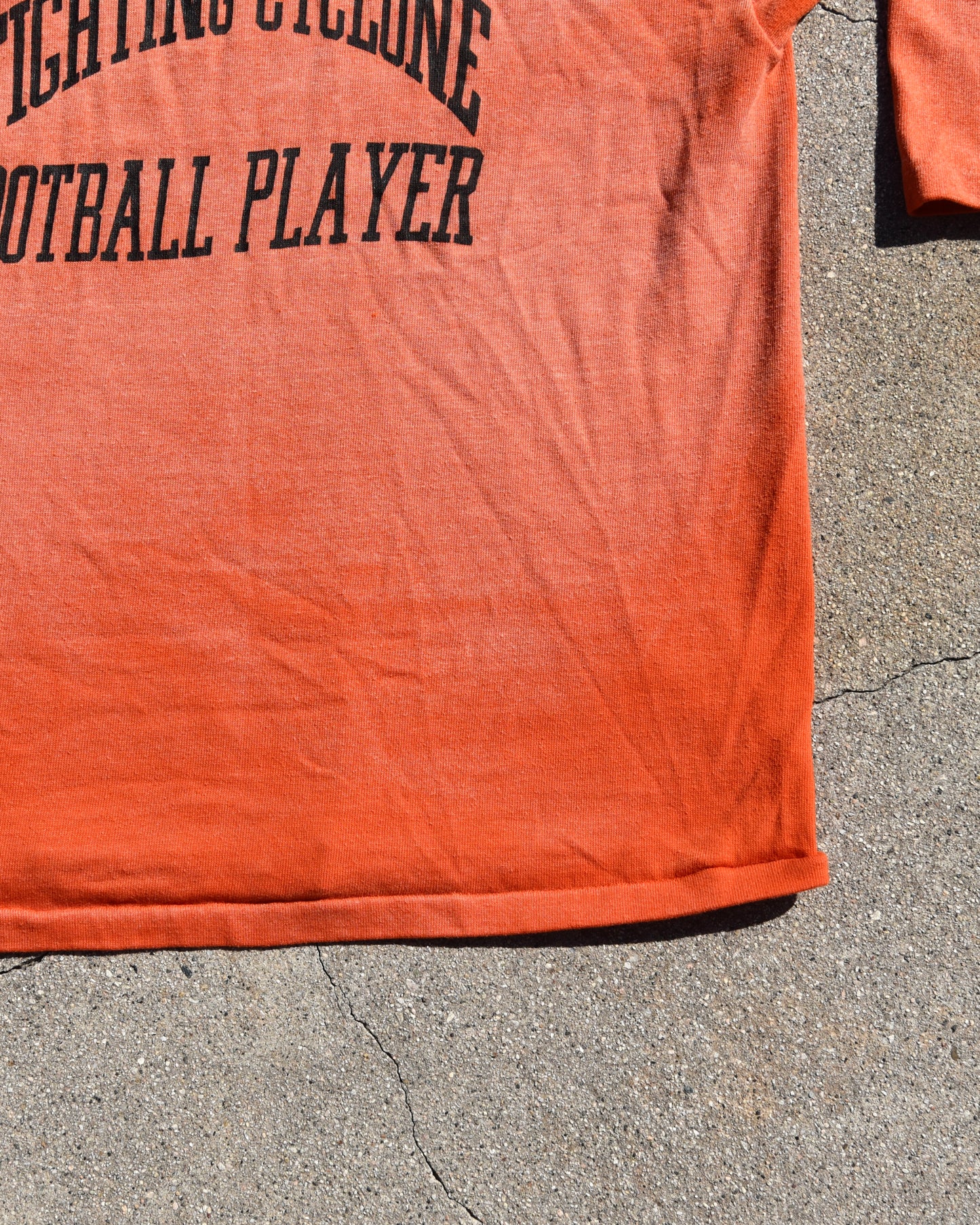 1970s Sun Faded Fighting Cyclone Football Jersey