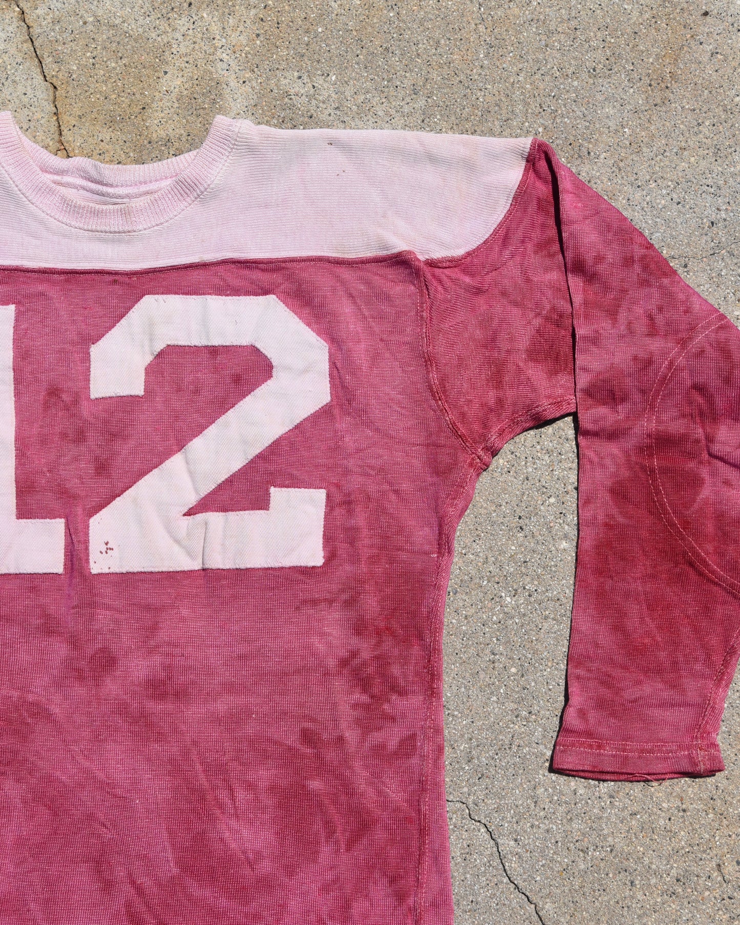 1950s Sun Faded Durene Football Jersey