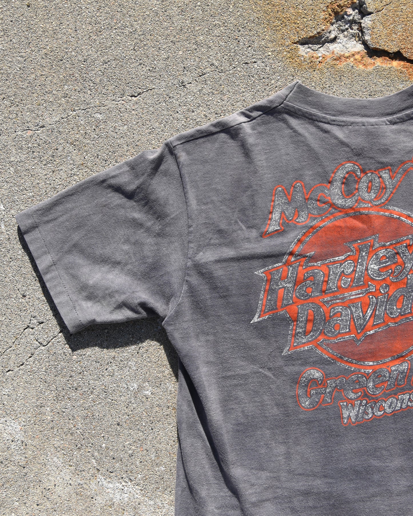 1980s Sun Faded Harley Davidson Tshirt