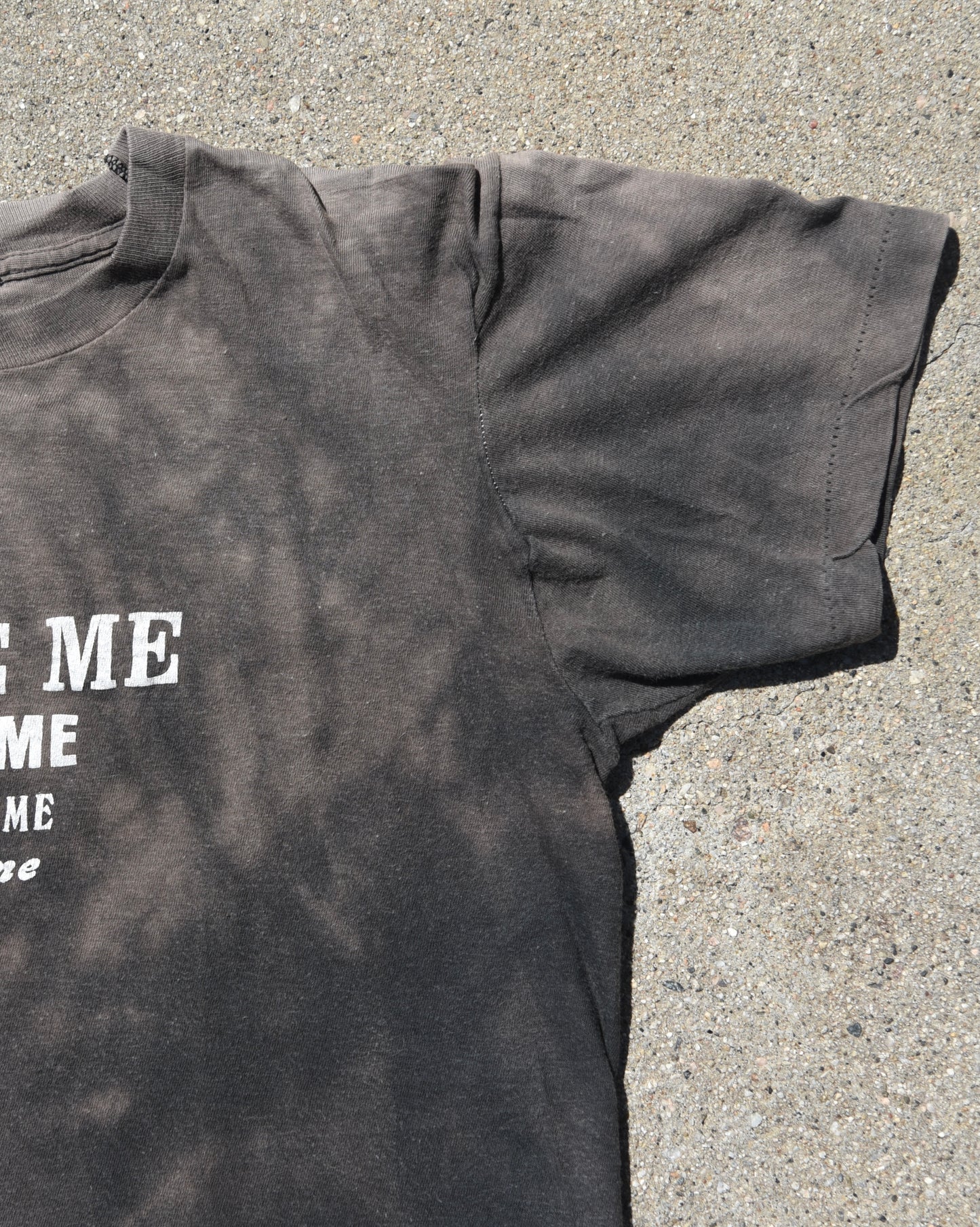 1980s Sun Faded Tease Me Seize Me Vulgar Tshirt