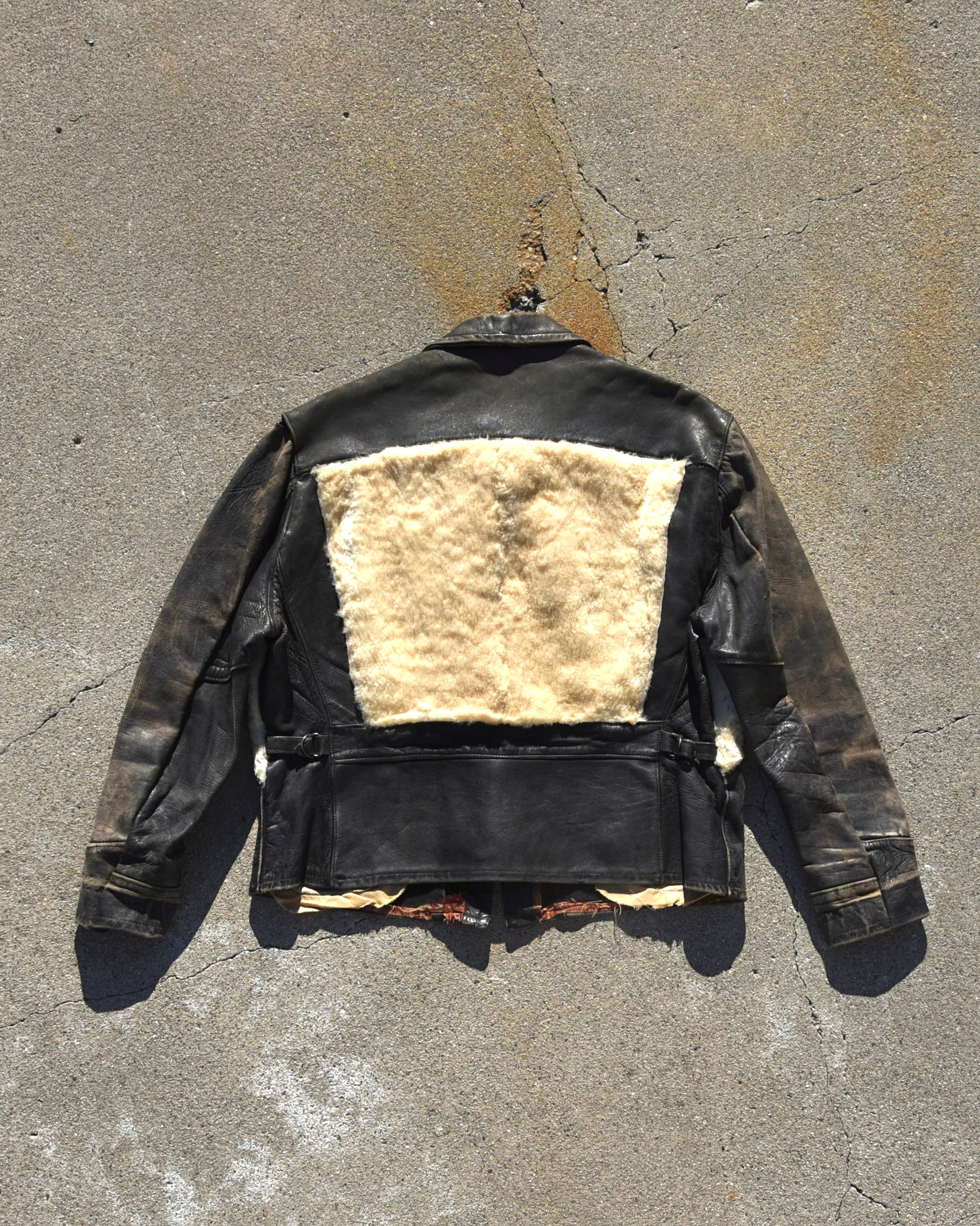 1940s Horsehide Grizzly Jacket – Thrashed Archives