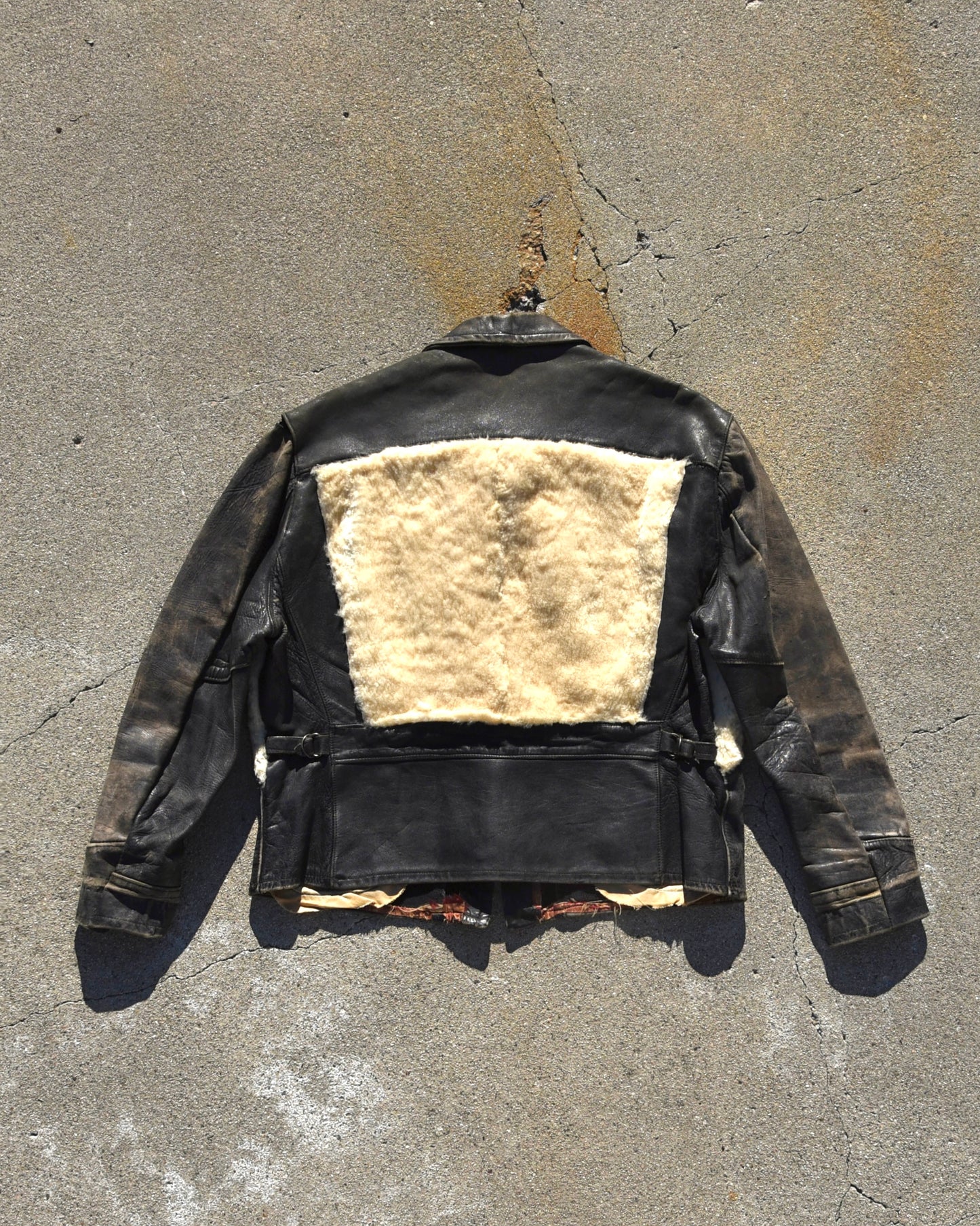 1940s Horsehide Grizzly Jacket