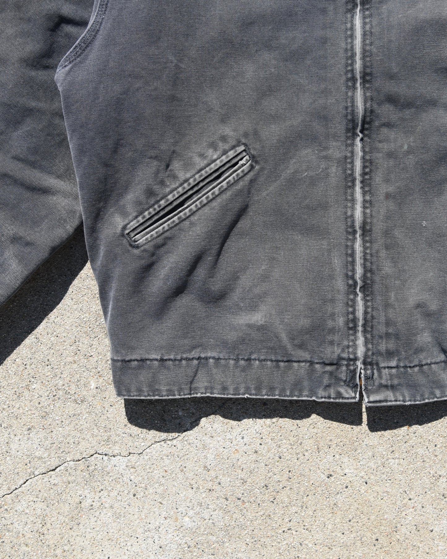 Carhartt J97 PTL Petrol Gray Detroit Jacket - Large