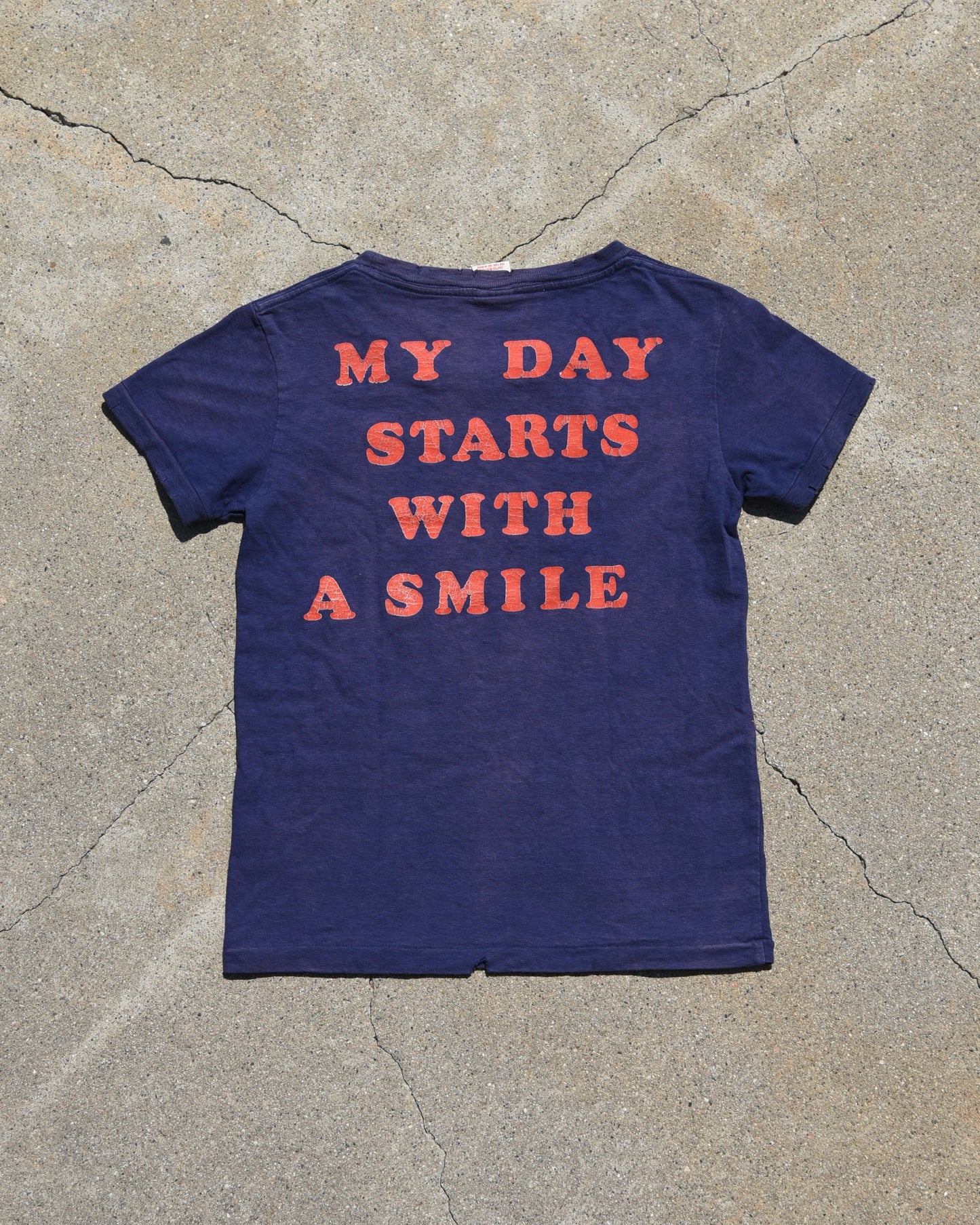 Denim Dungaree Smile Tshirt