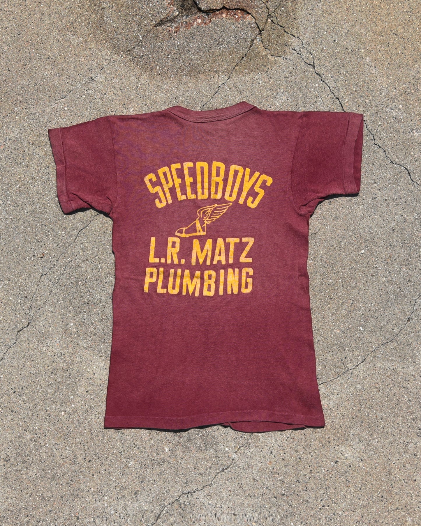 1950s Speedboys Plumbing Femme Tshirt