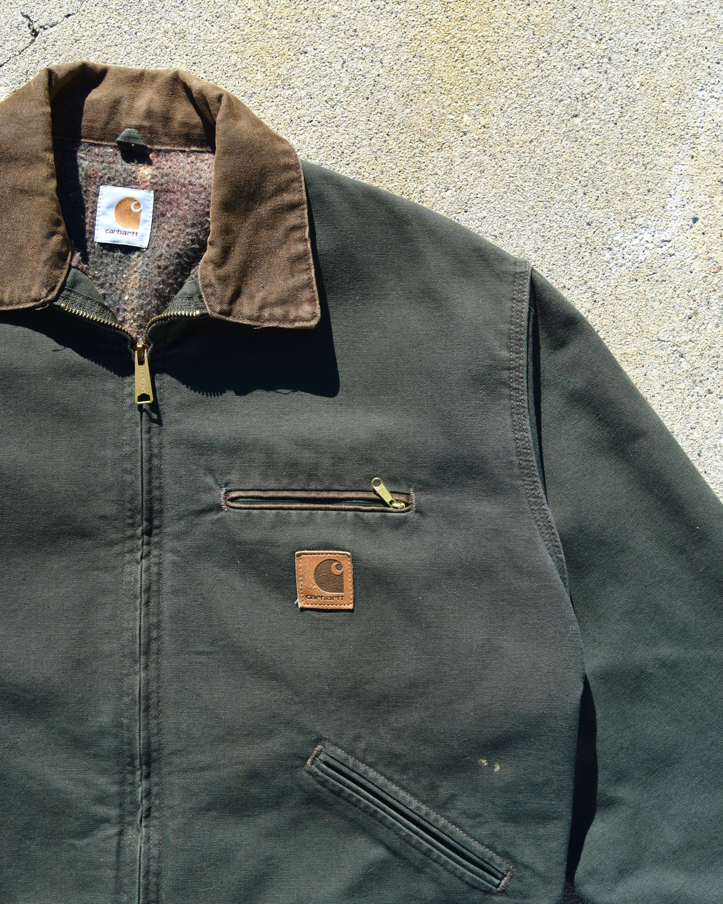 Carhartt J97 MOS Moss Green Detroit Jacket - XL