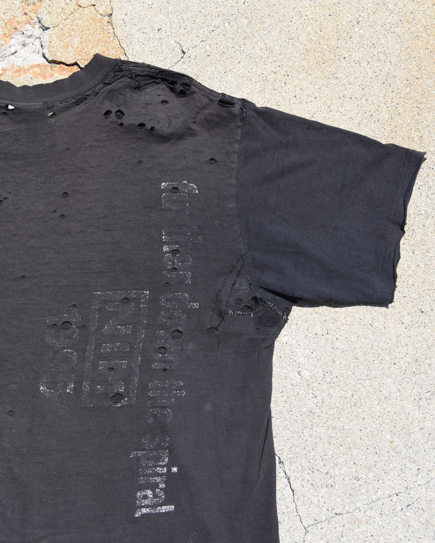 1995 Thrashed and Repaired Nine Inch Nails Further Down The Spiral Tshirt
