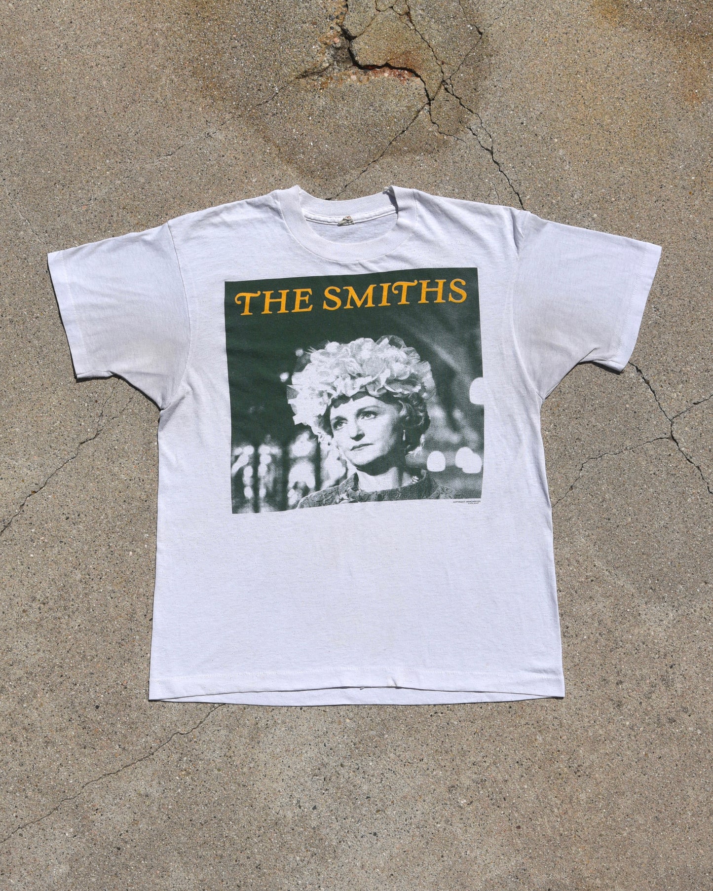 1980s The Smiths Flower Crown Tshirt