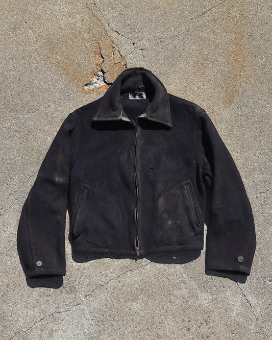 True Vintage 1950s Wool Buckleback Jacket - Thrashed
