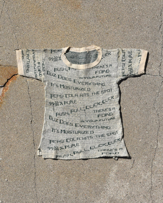 1950s Advertisement Knit Tshirt