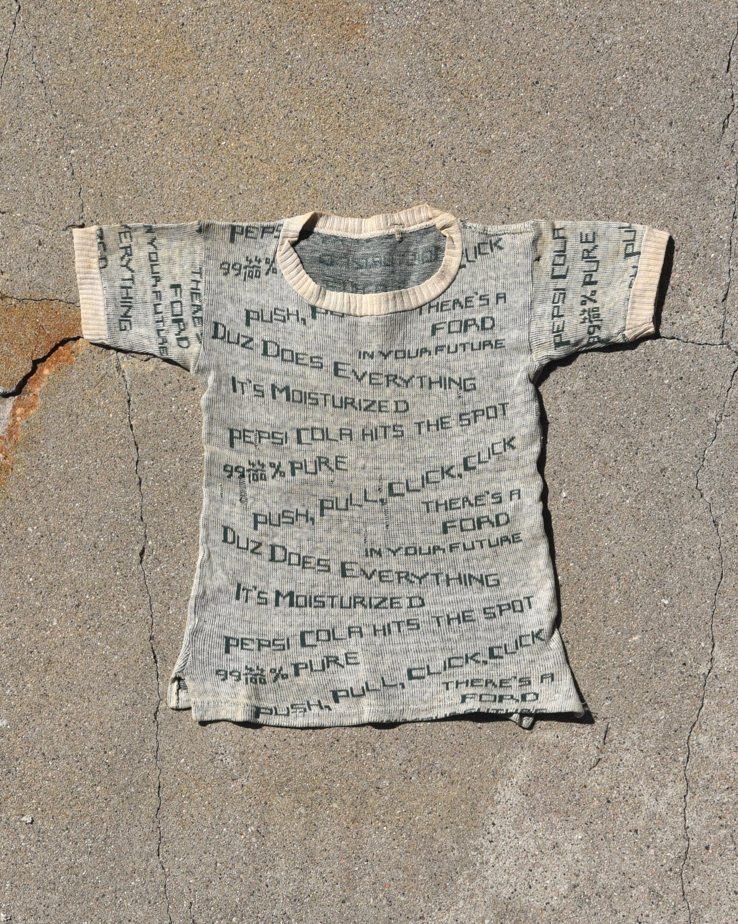 1950s Advertisement Knit Tshirt