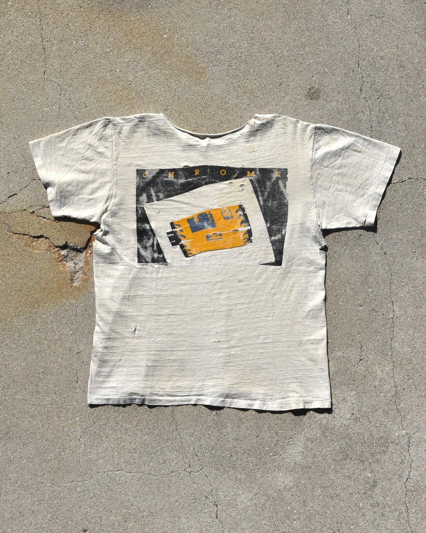 1990s Thrashed Chrome Tshirt