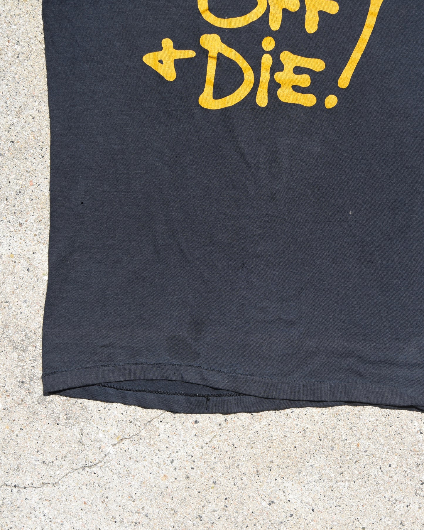 1970s Fuck Off & Die! Tshirt