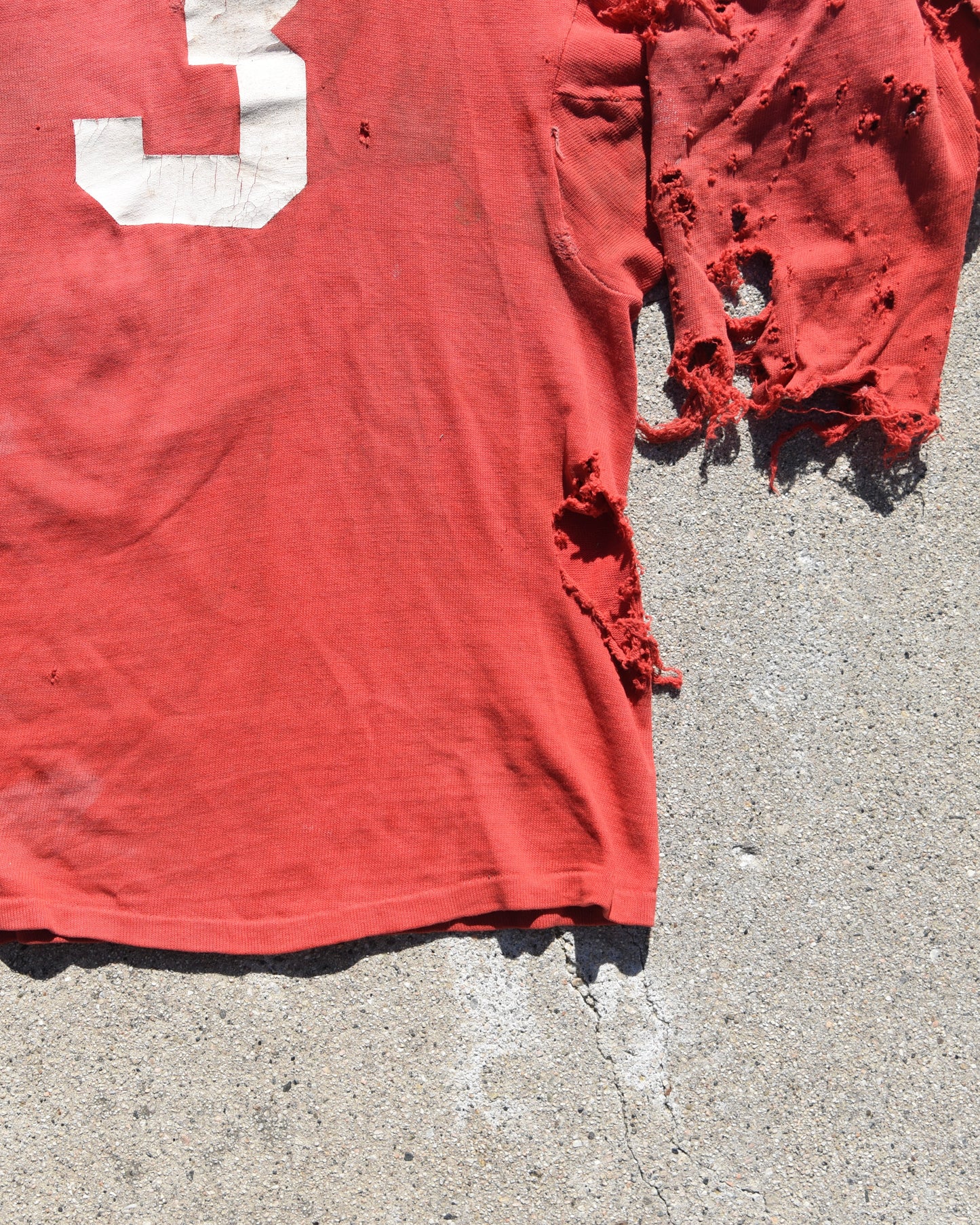 1960s Thrashed Football Jersey