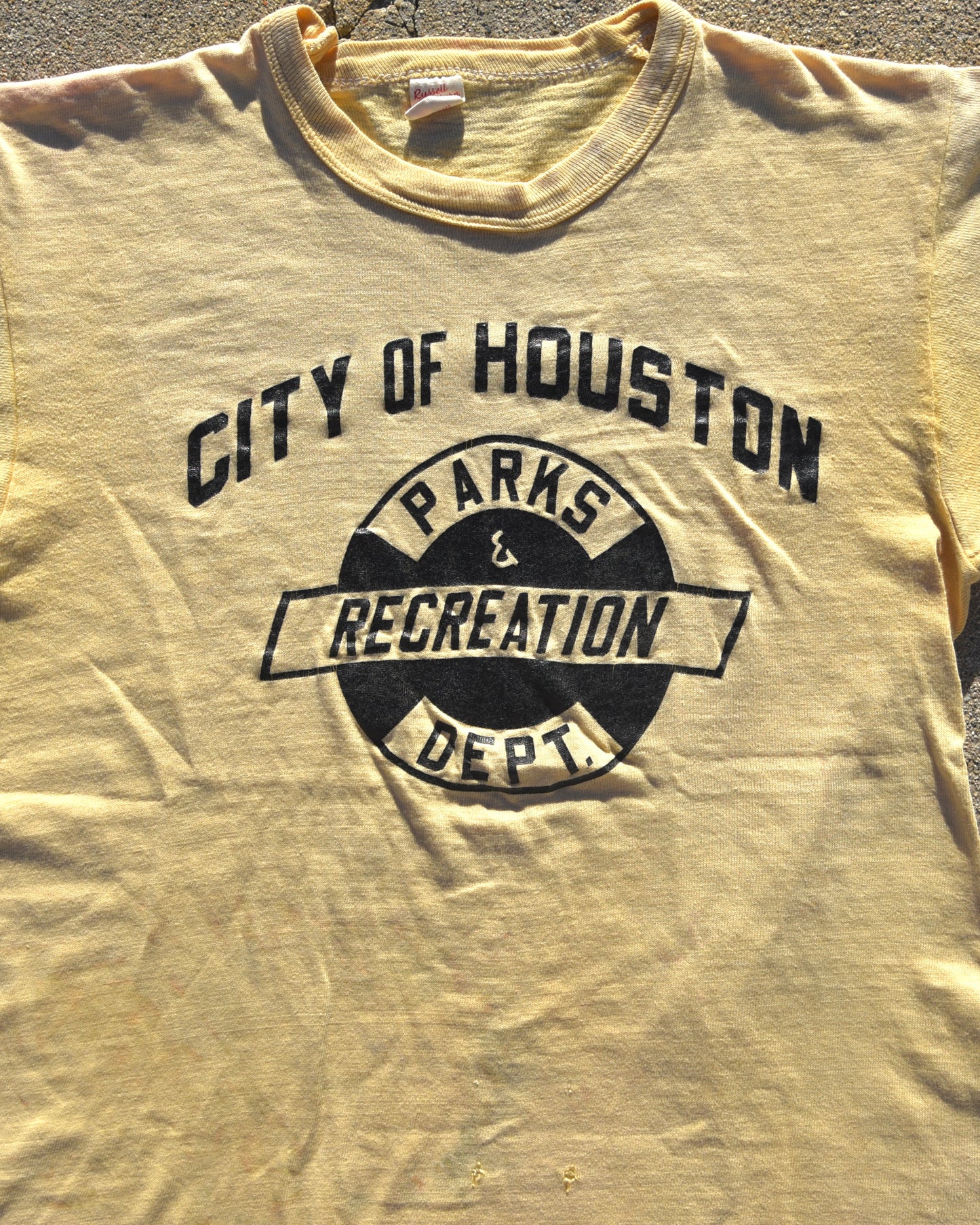 1960s Russell Southern City of Houston Parks and Rec Tshirt