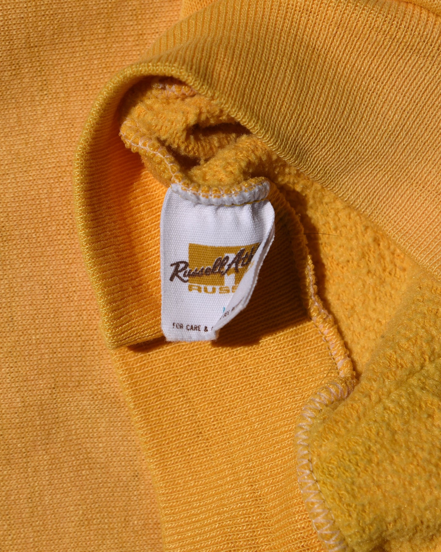 1970s Sun Faded Wyoming Athletics Hoodie