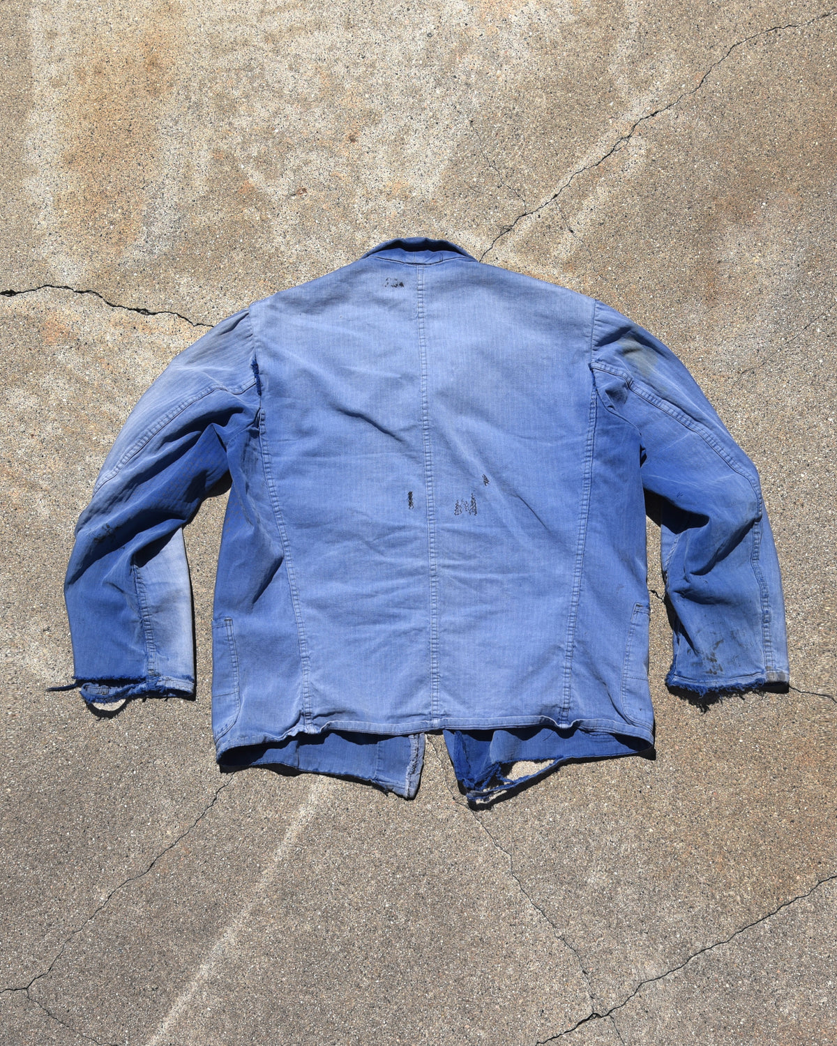 1960s Sun Faded French Chore Coat