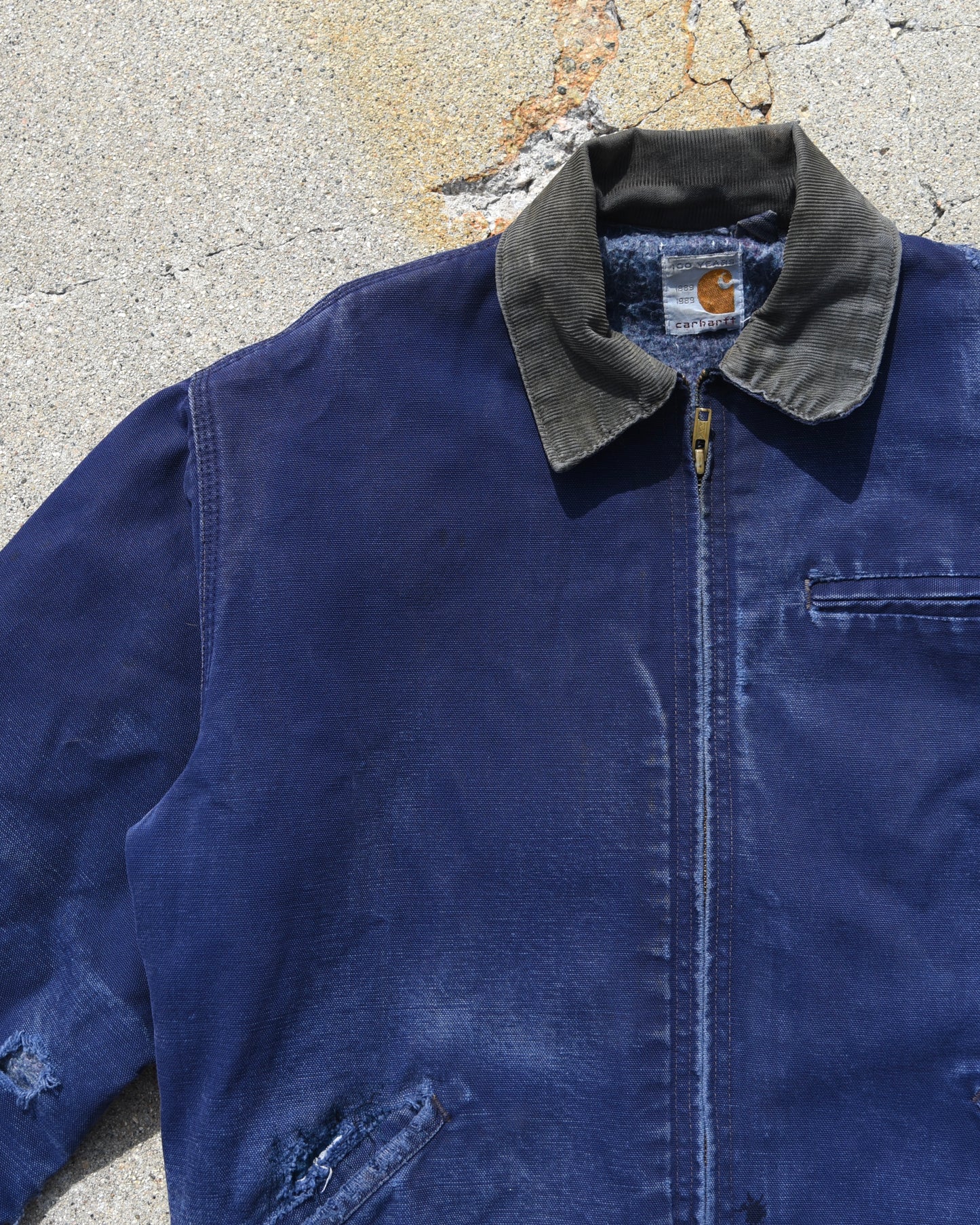 Carhartt J01 NVY Detroit Jacket - Medium