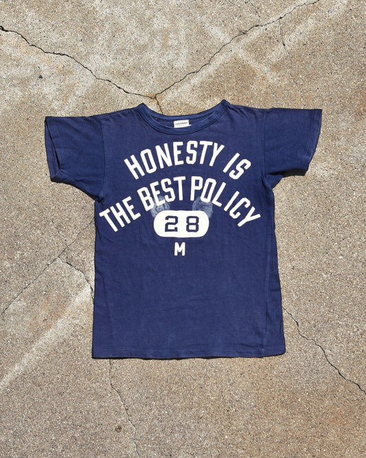 Denim Dungaree Honesty Is The Best Policy Femme Tshirt